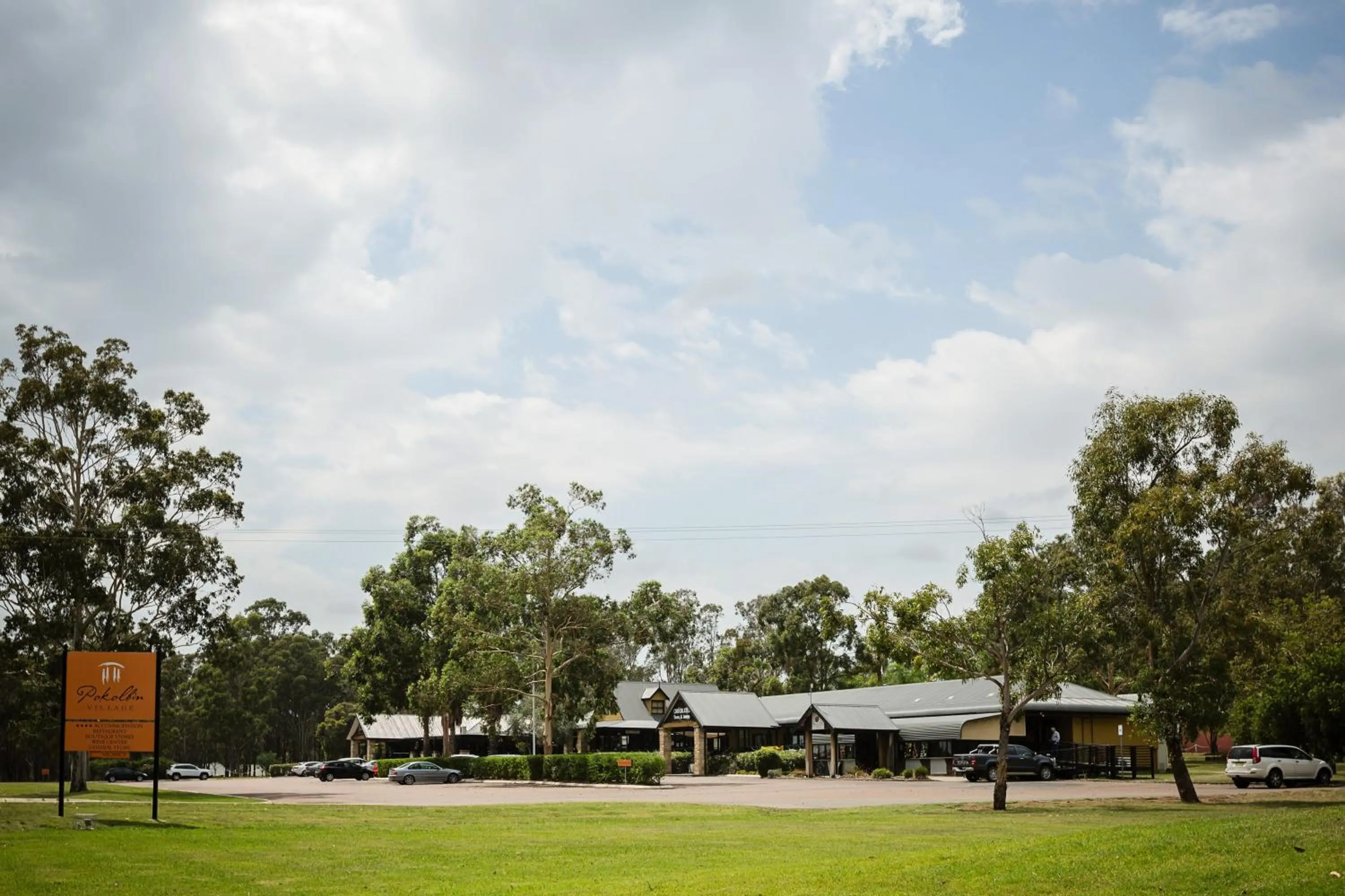 Facade/entrance in Pokolbin Village Estate
