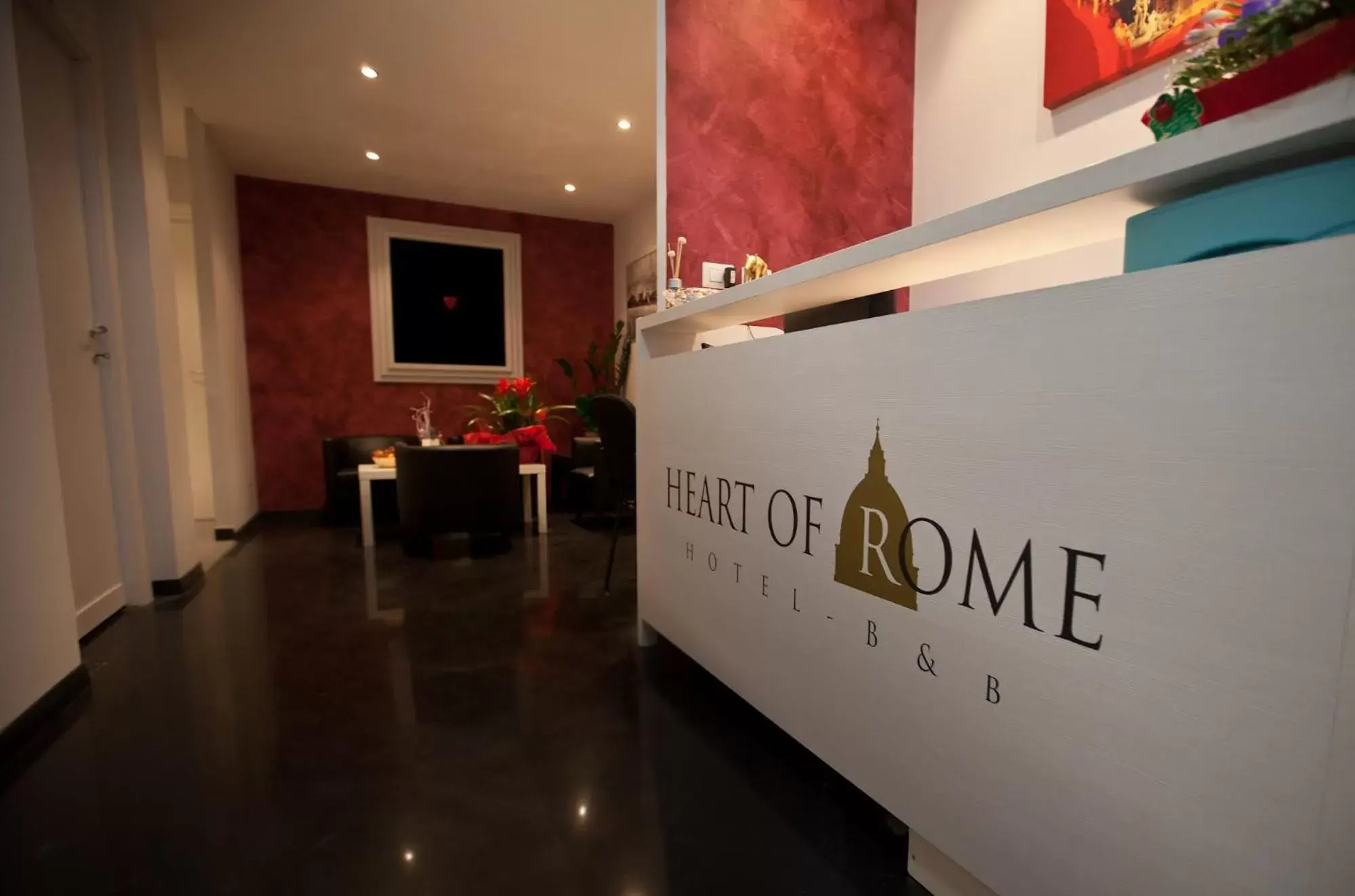 Facade/entrance, Lobby/Reception in Heart of Rome Rooms