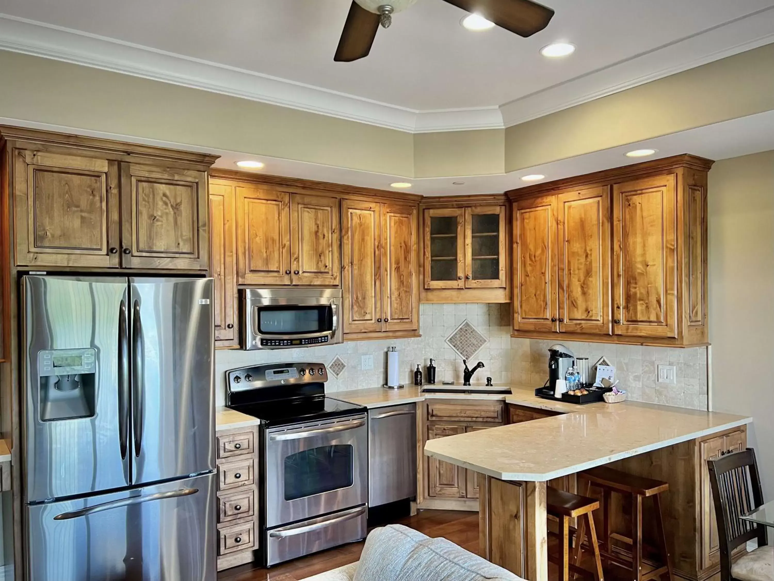 Kitchen or kitchenette, Kitchen/Kitchenette in The Oread Lawrence, Tapestry Collection by Hilton