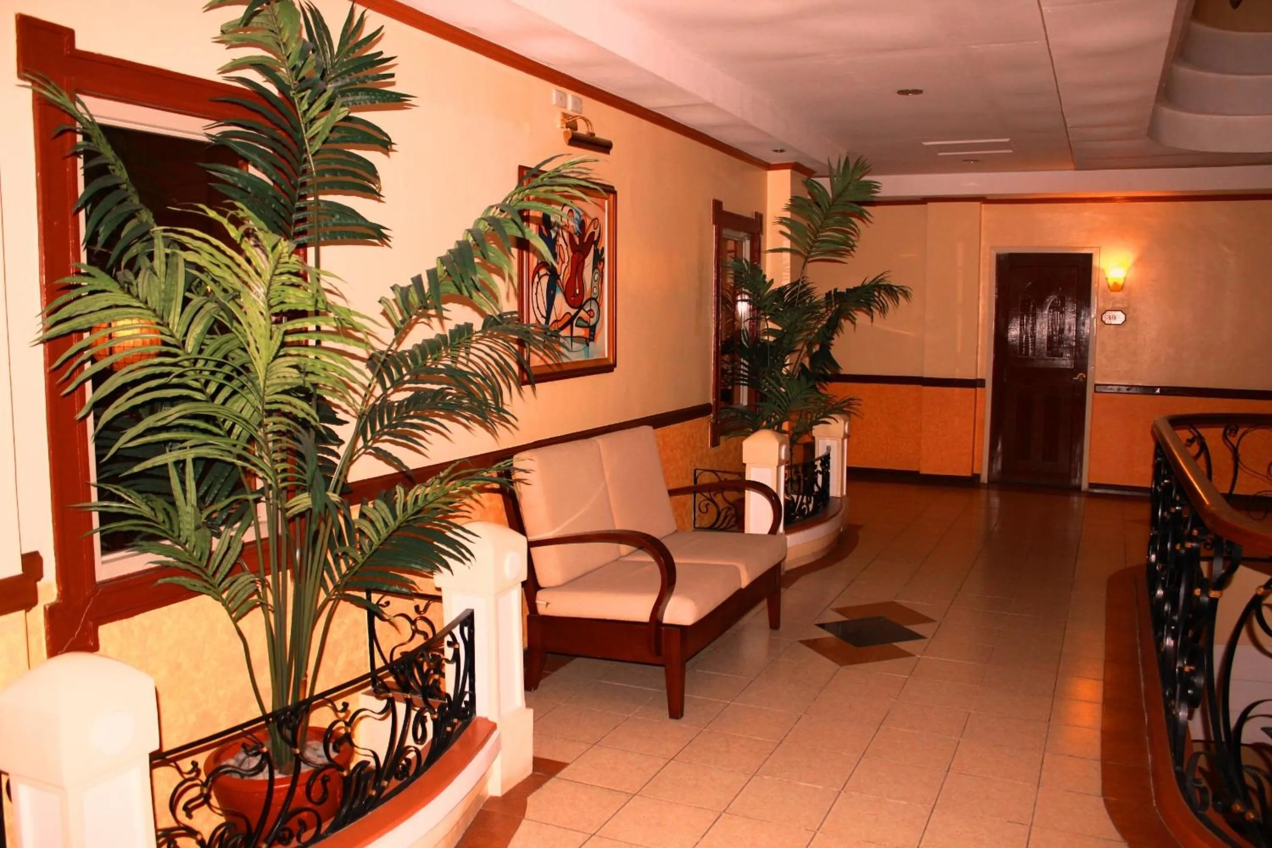 Decorative detail in Pacific Breeze Hotel and Resort