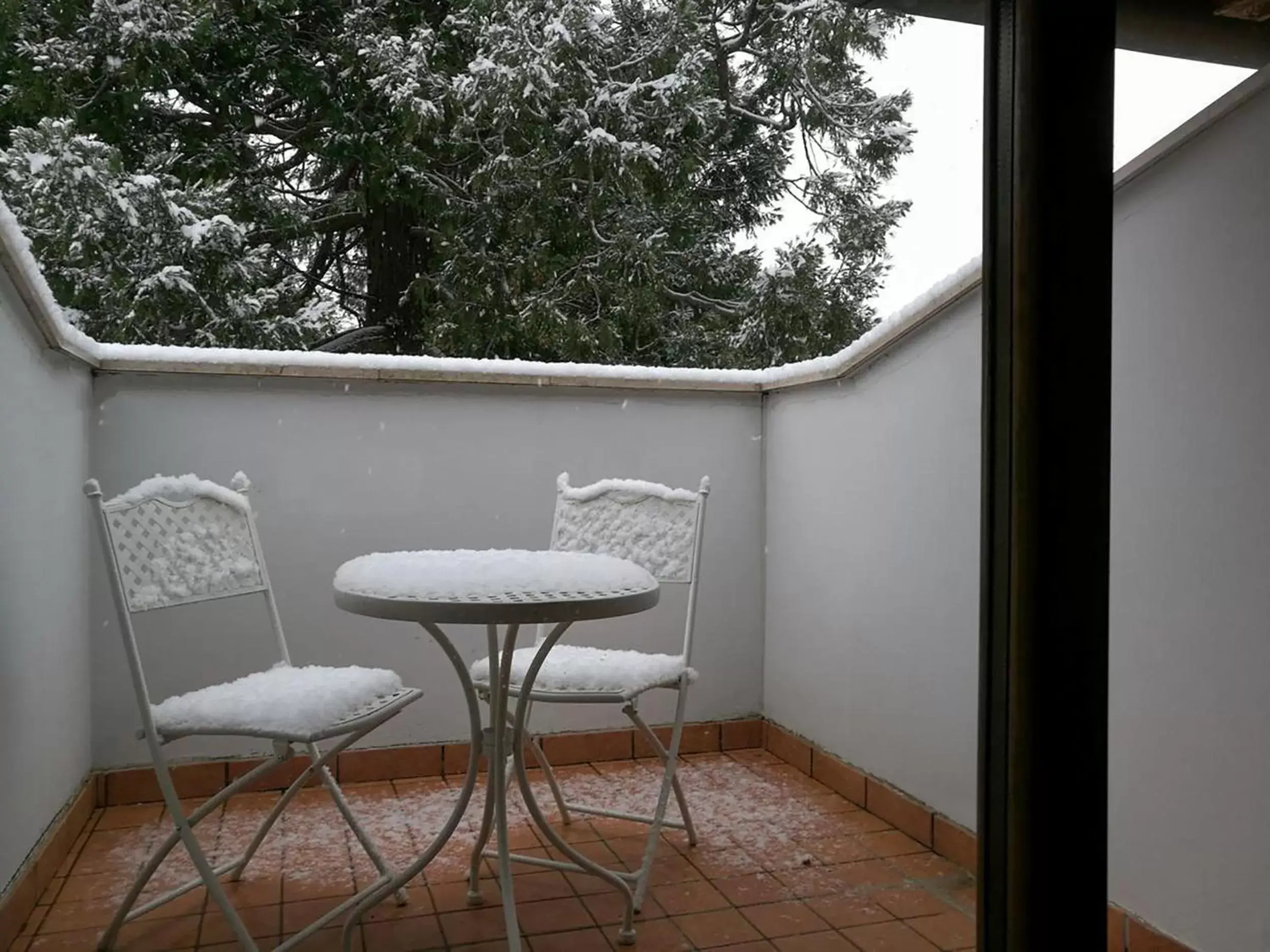 Balcony/Terrace in Eurohotel Palace Maniago