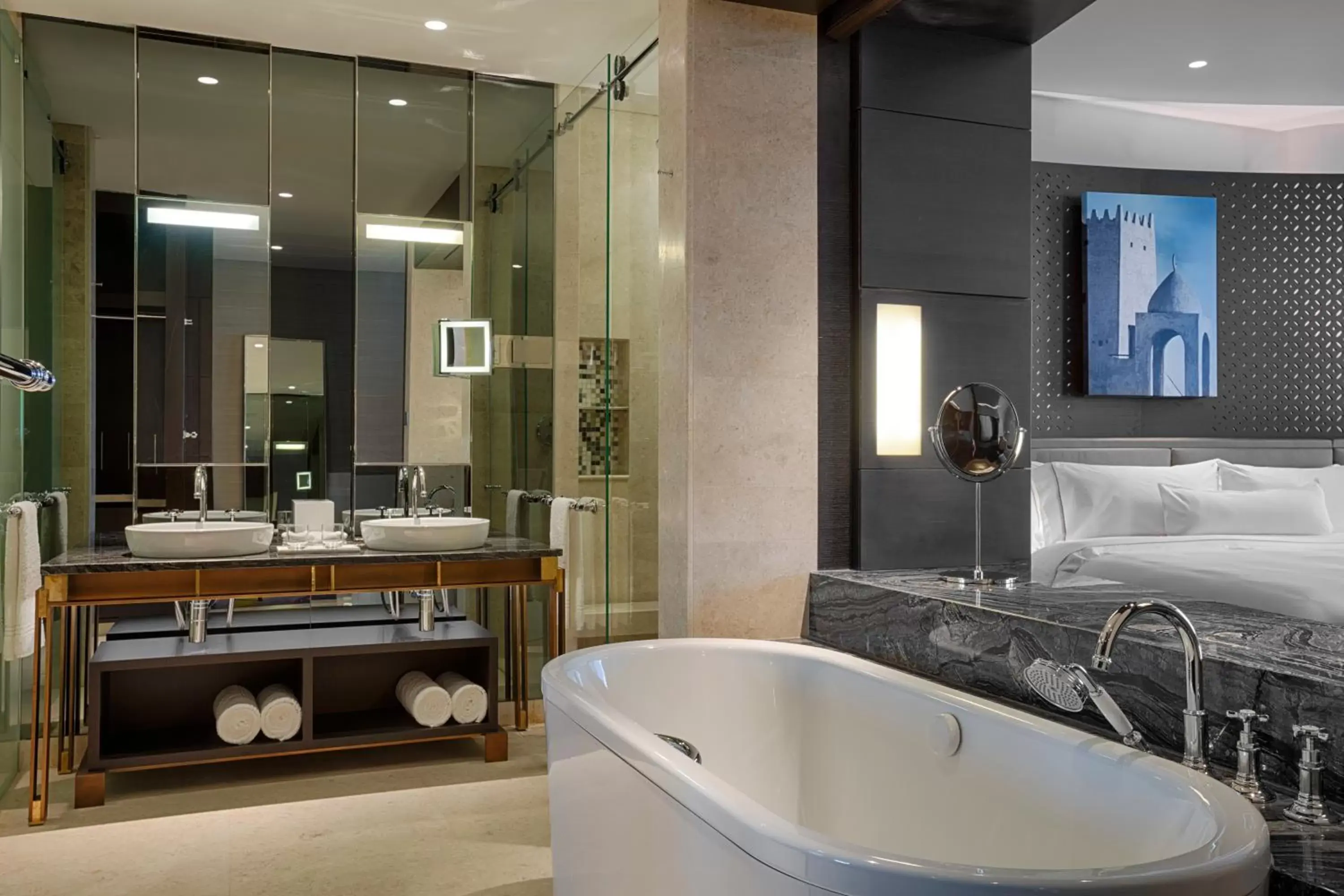 Toilet, Bathroom in The Westin Doha Hotel & Spa