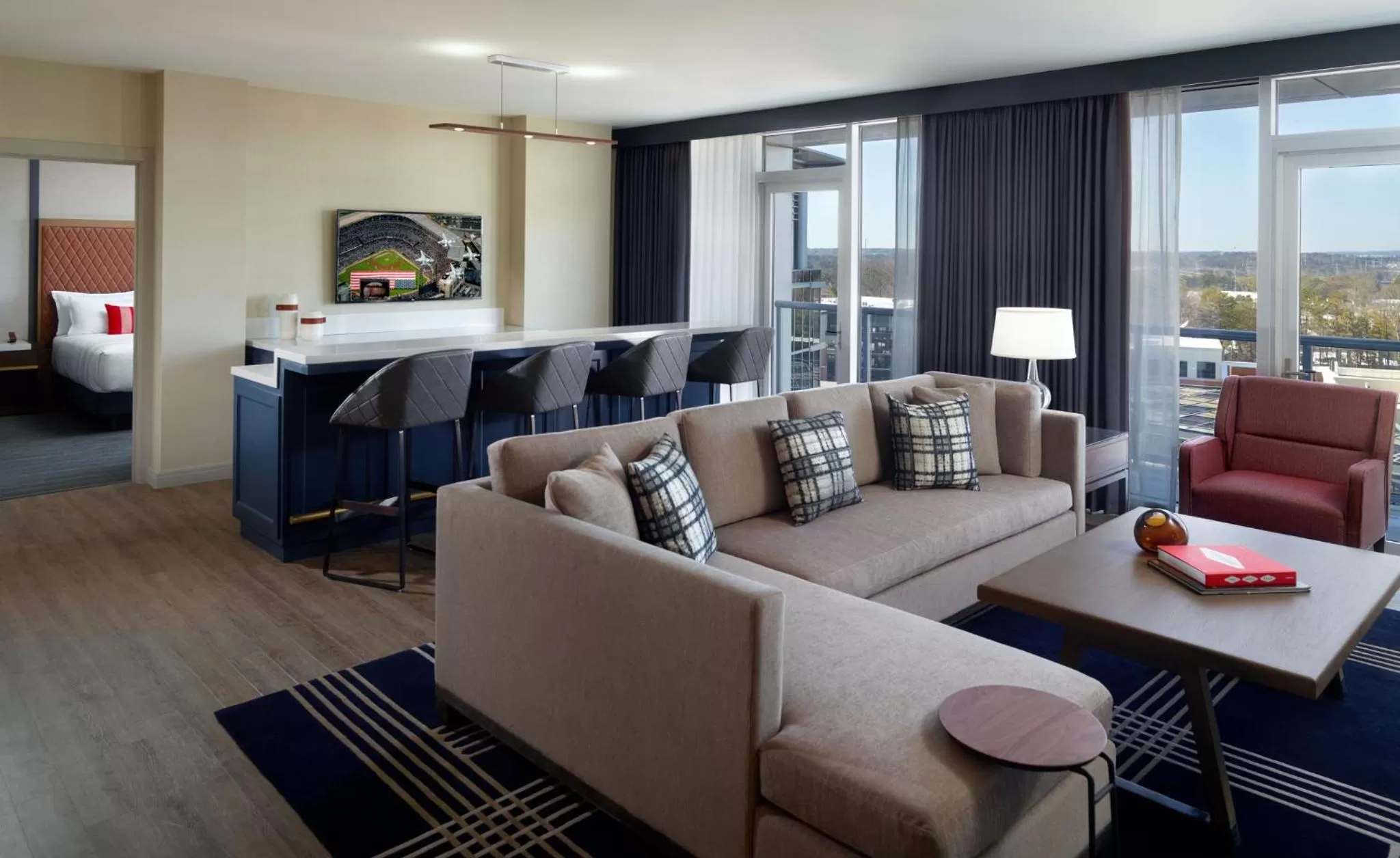 Photo of the whole room in Omni Hotel at the Battery Atlanta