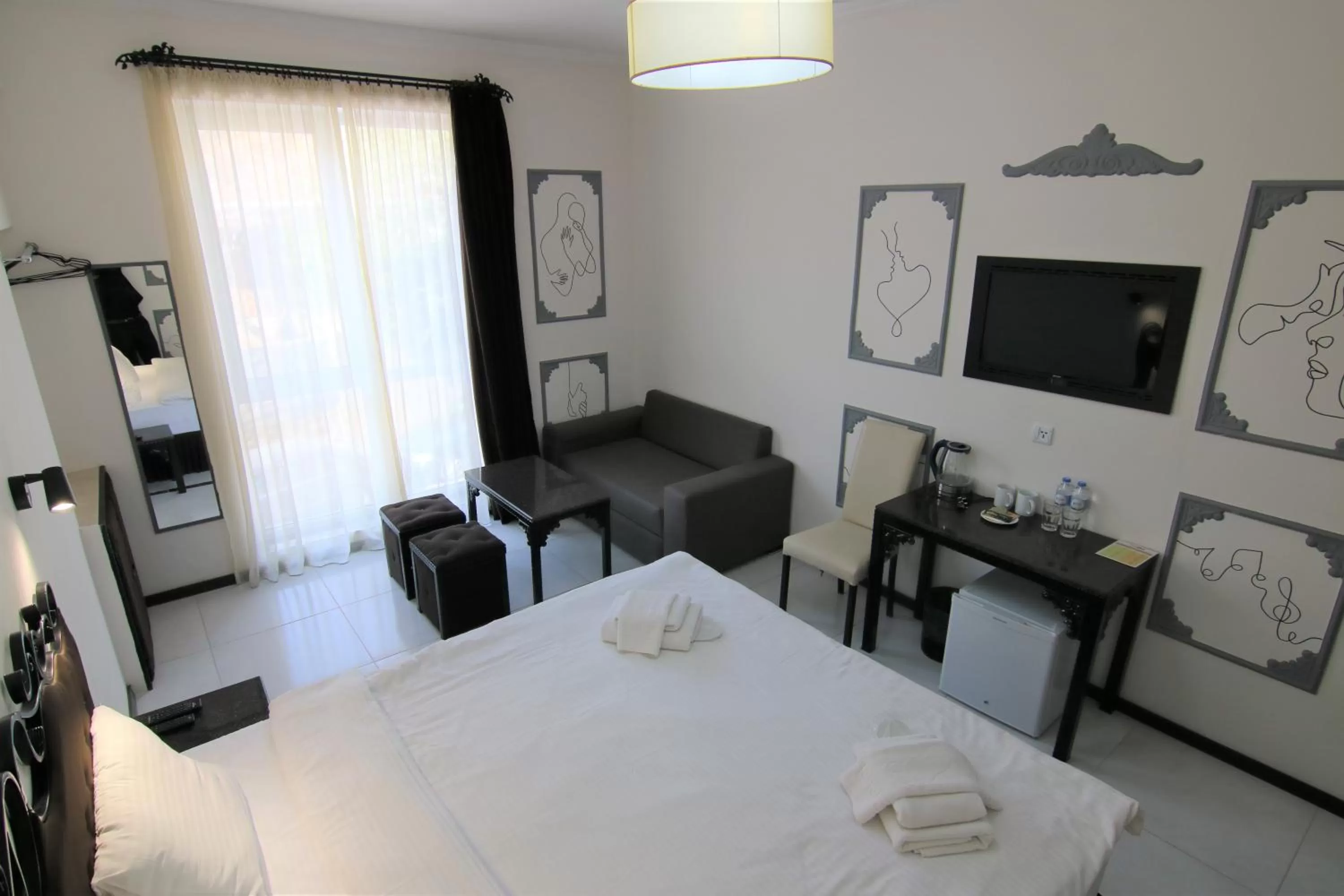 Bedroom, Bed in The One Boutique