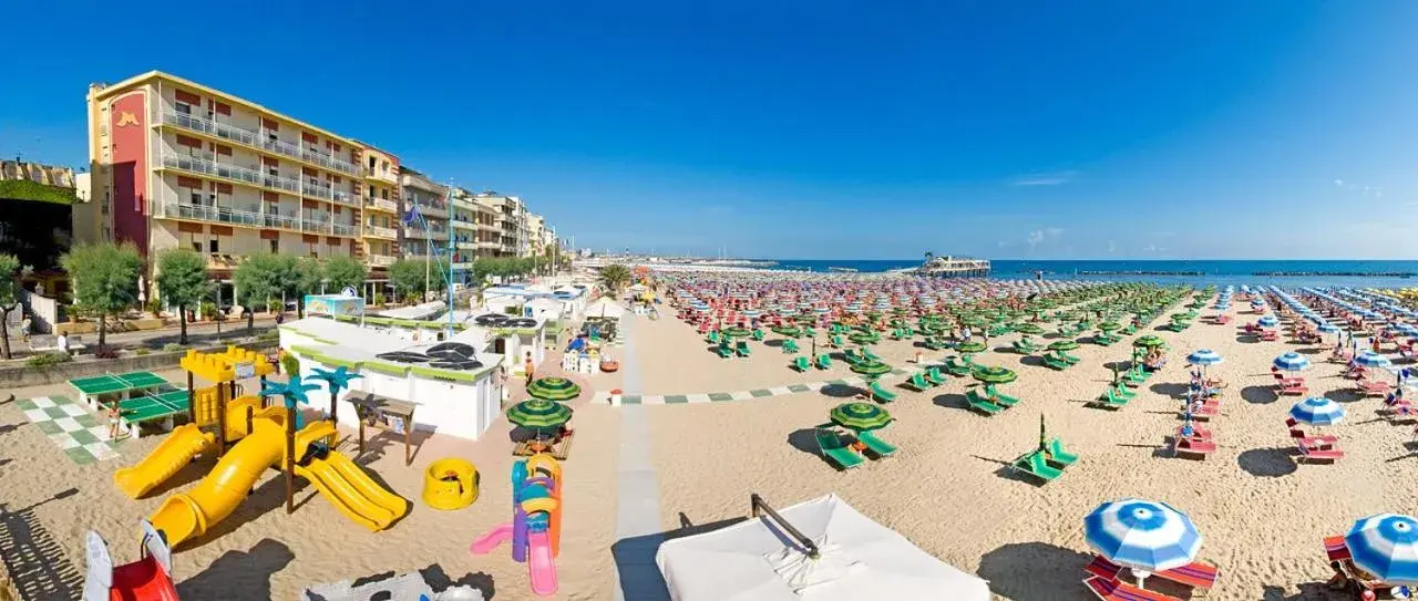 Beach in Hotel Resort Marinella