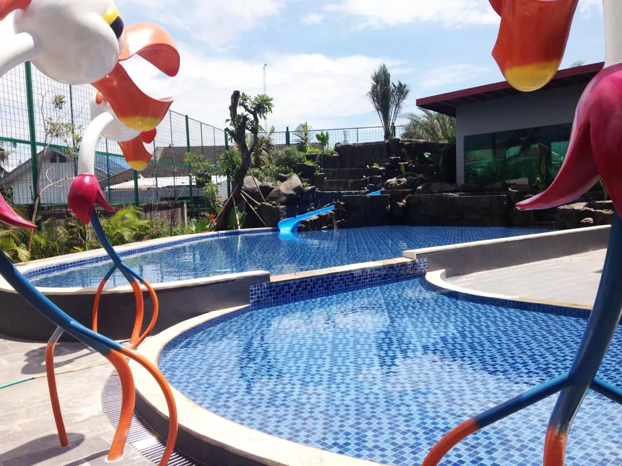 Swimming Pool in MaxOneHotels at Resort Makassar