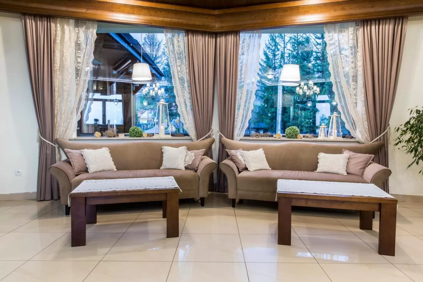 Lobby or reception in Hotel Tatra