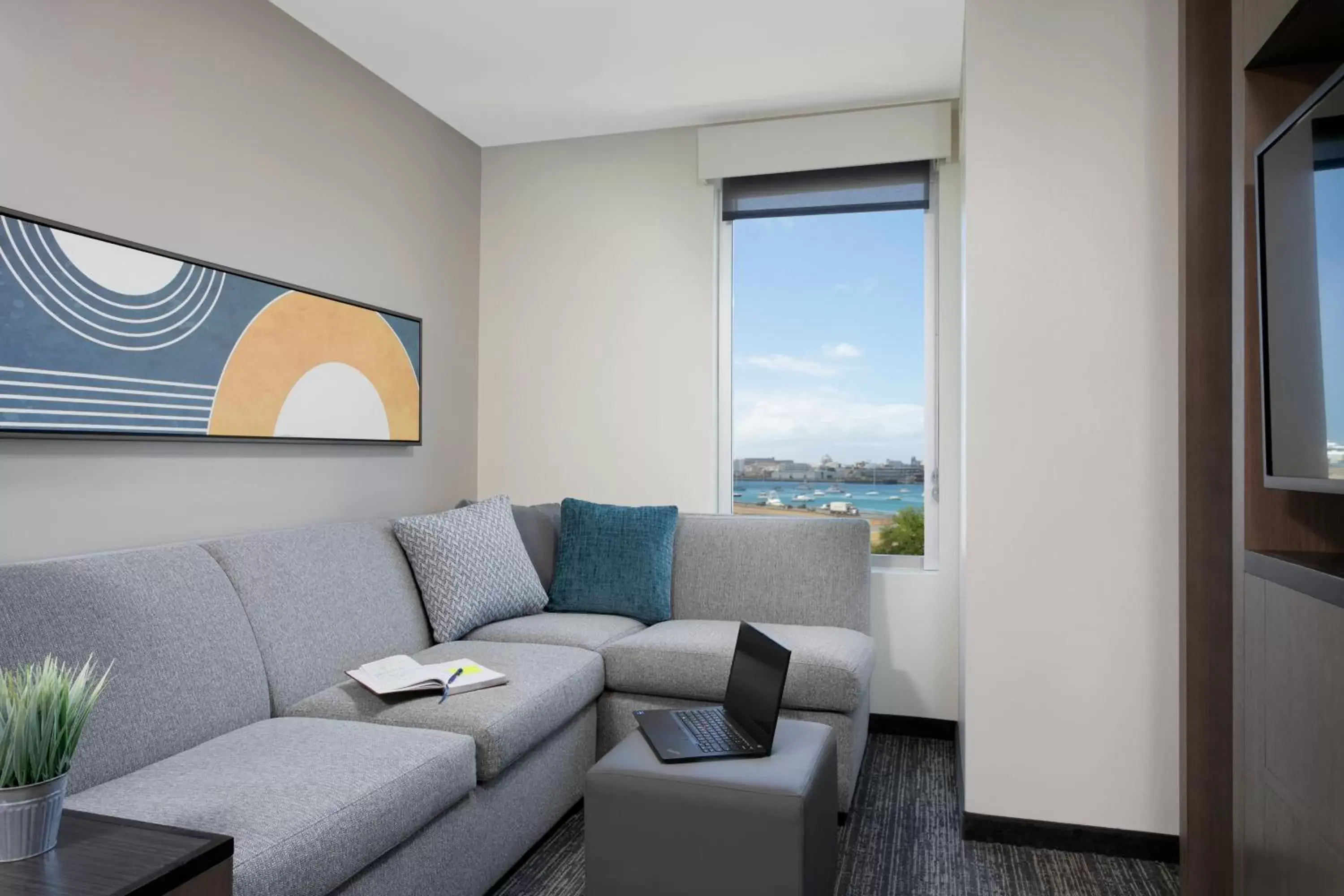 Living room, Seating Area in Hyatt House San Juan