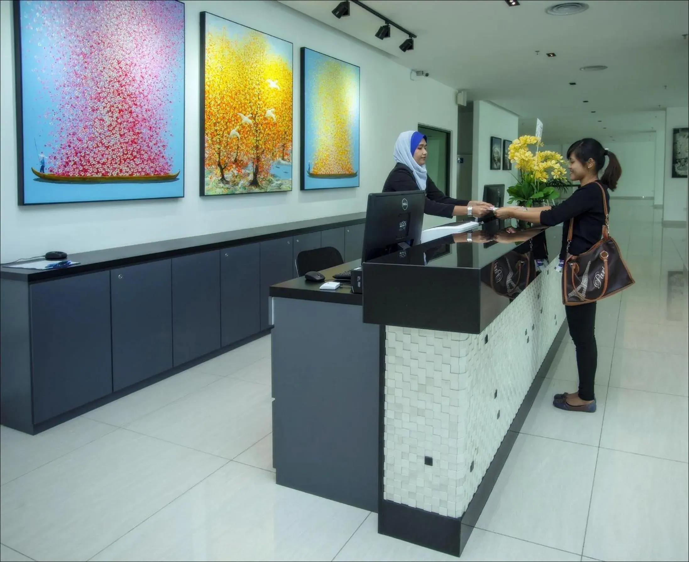 Lobby or reception in Cathayana Hotel Kuantan