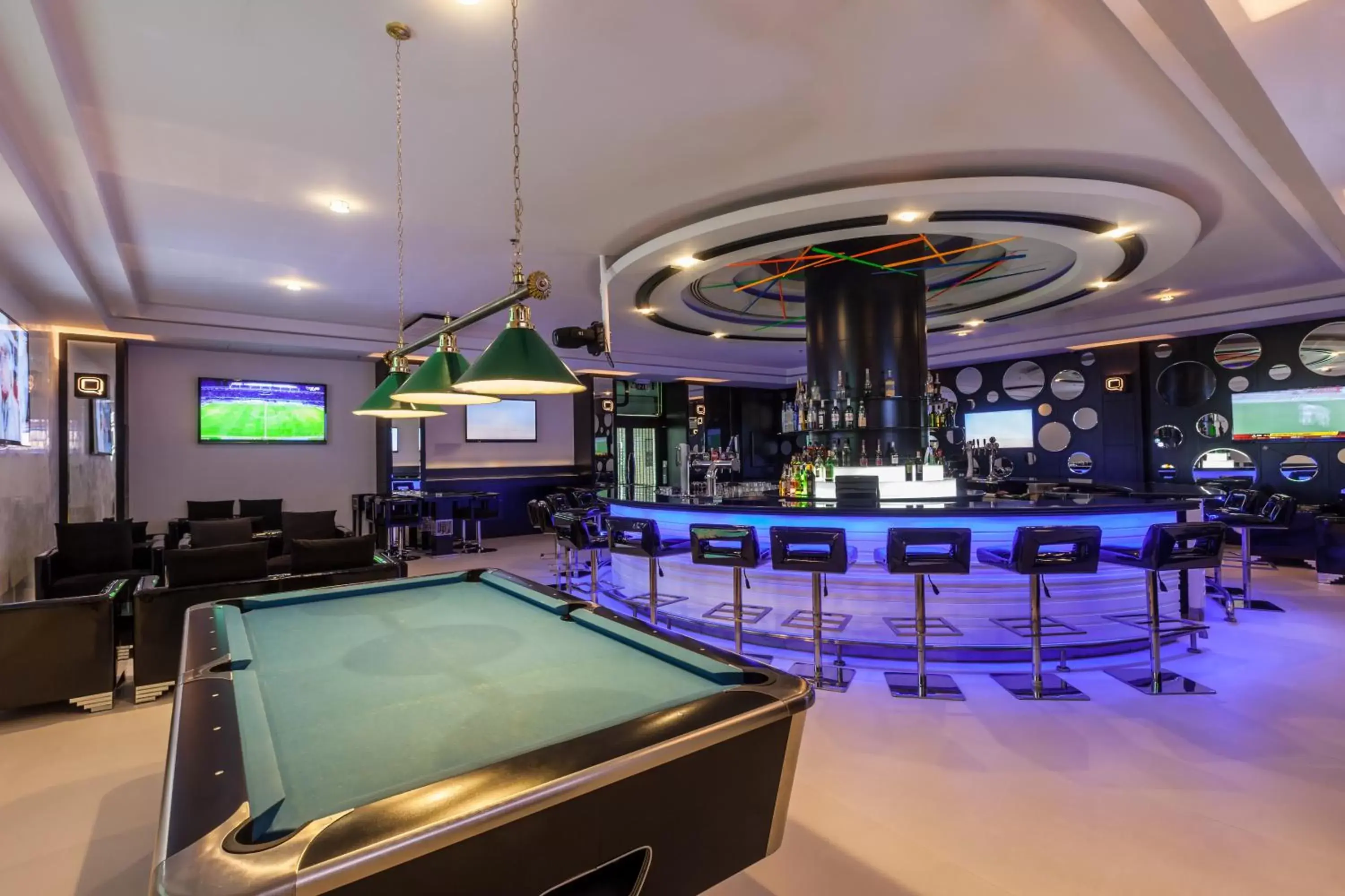 Lounge or bar, Billiards in Holiday Inn Dubai Al Barsha, an IHG Hotel