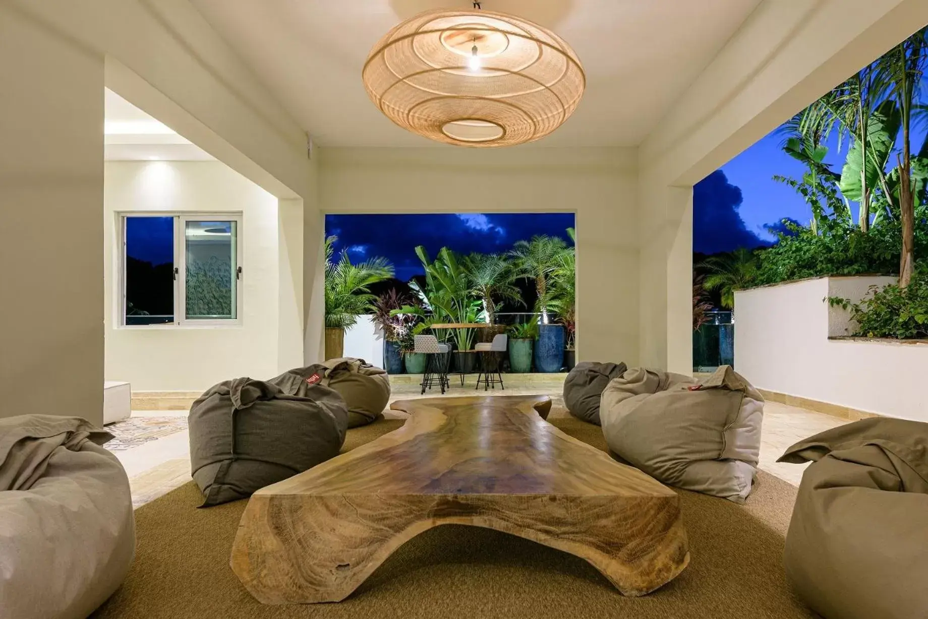 Seating Area in Saman Boutique Hotel