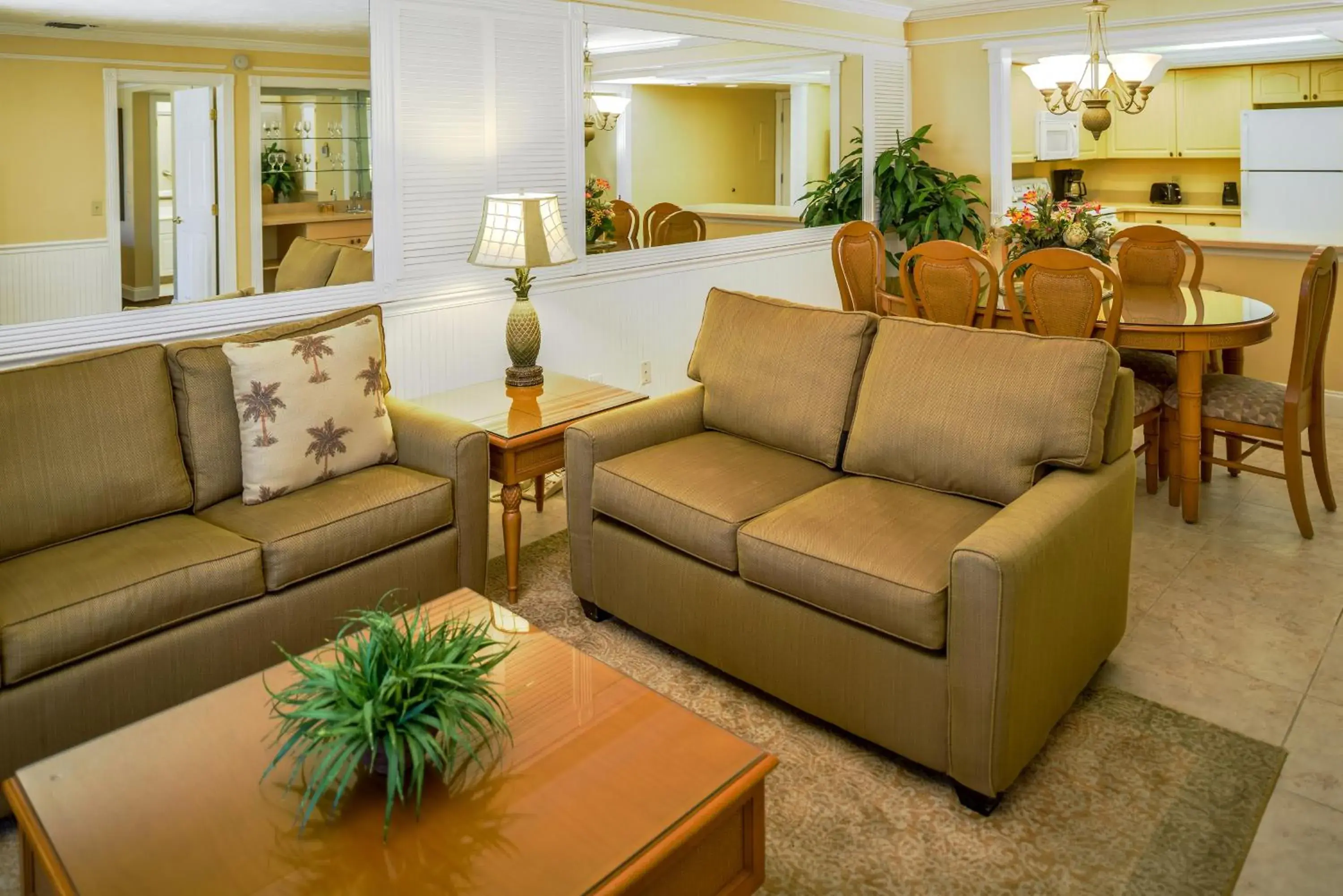 Living room, Seating Area in Charter Club of Naples Bay
