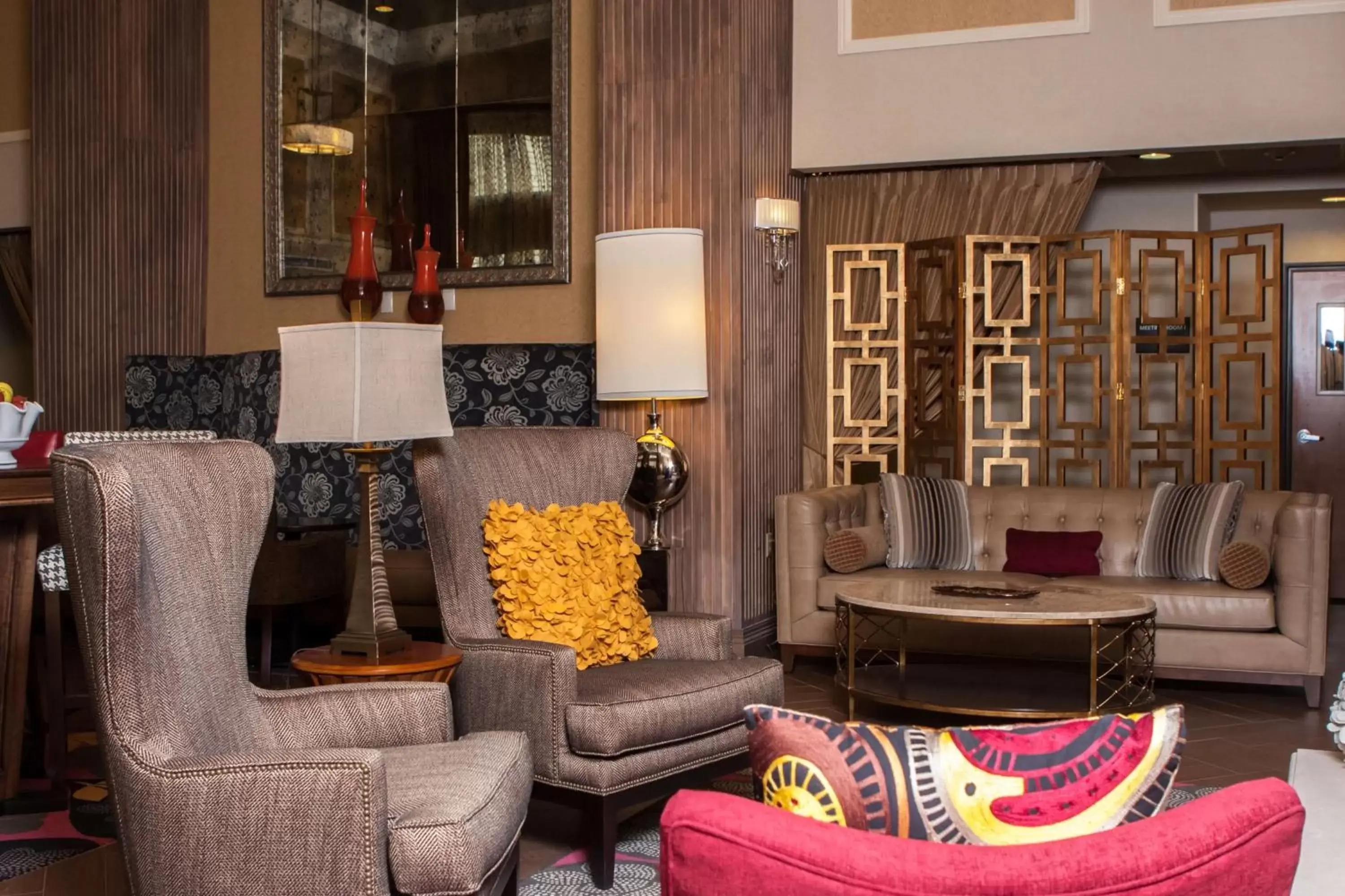 Lobby or reception, Seating Area in Hampton Inn & Suites Munster