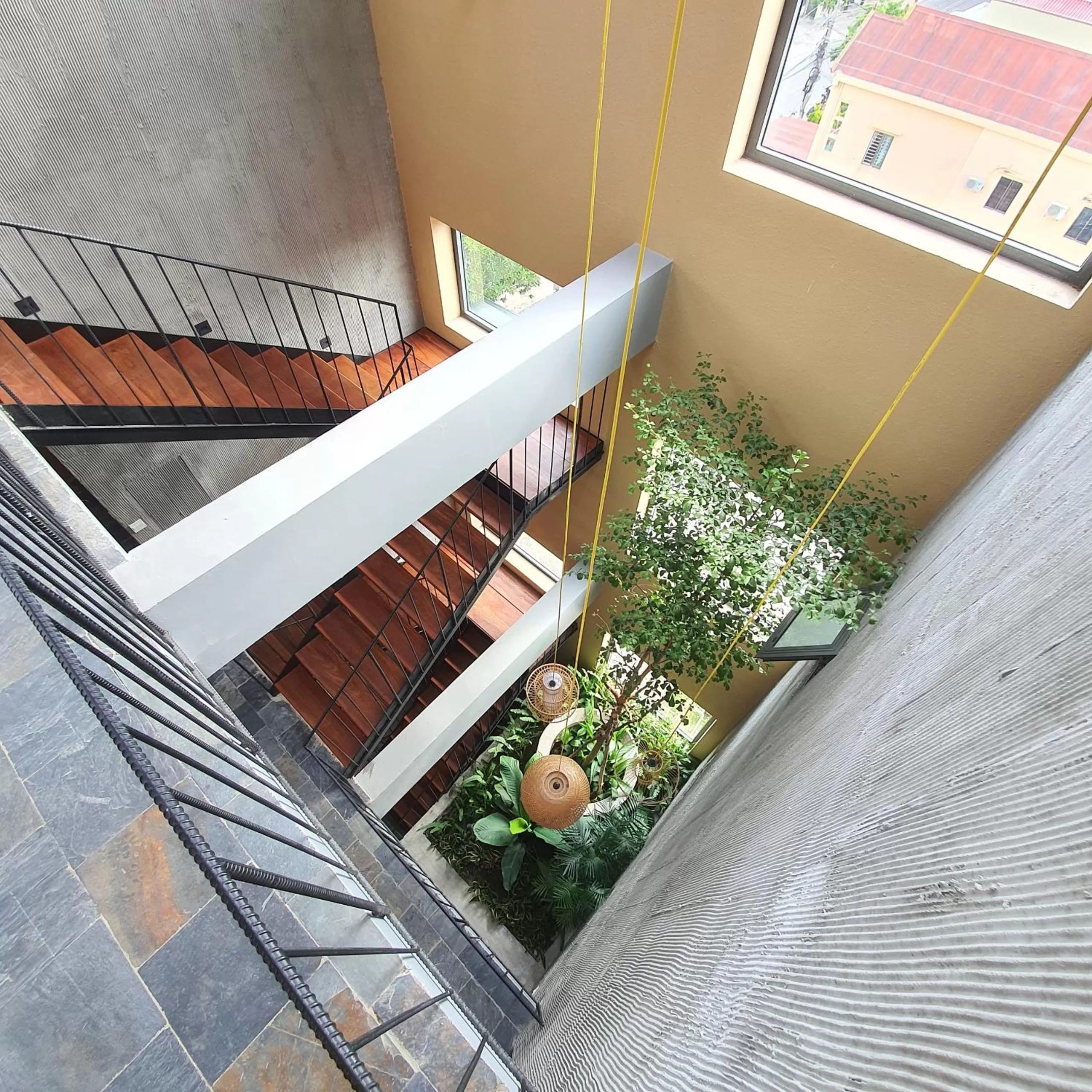 Patio in Cagina Boutique Hostel