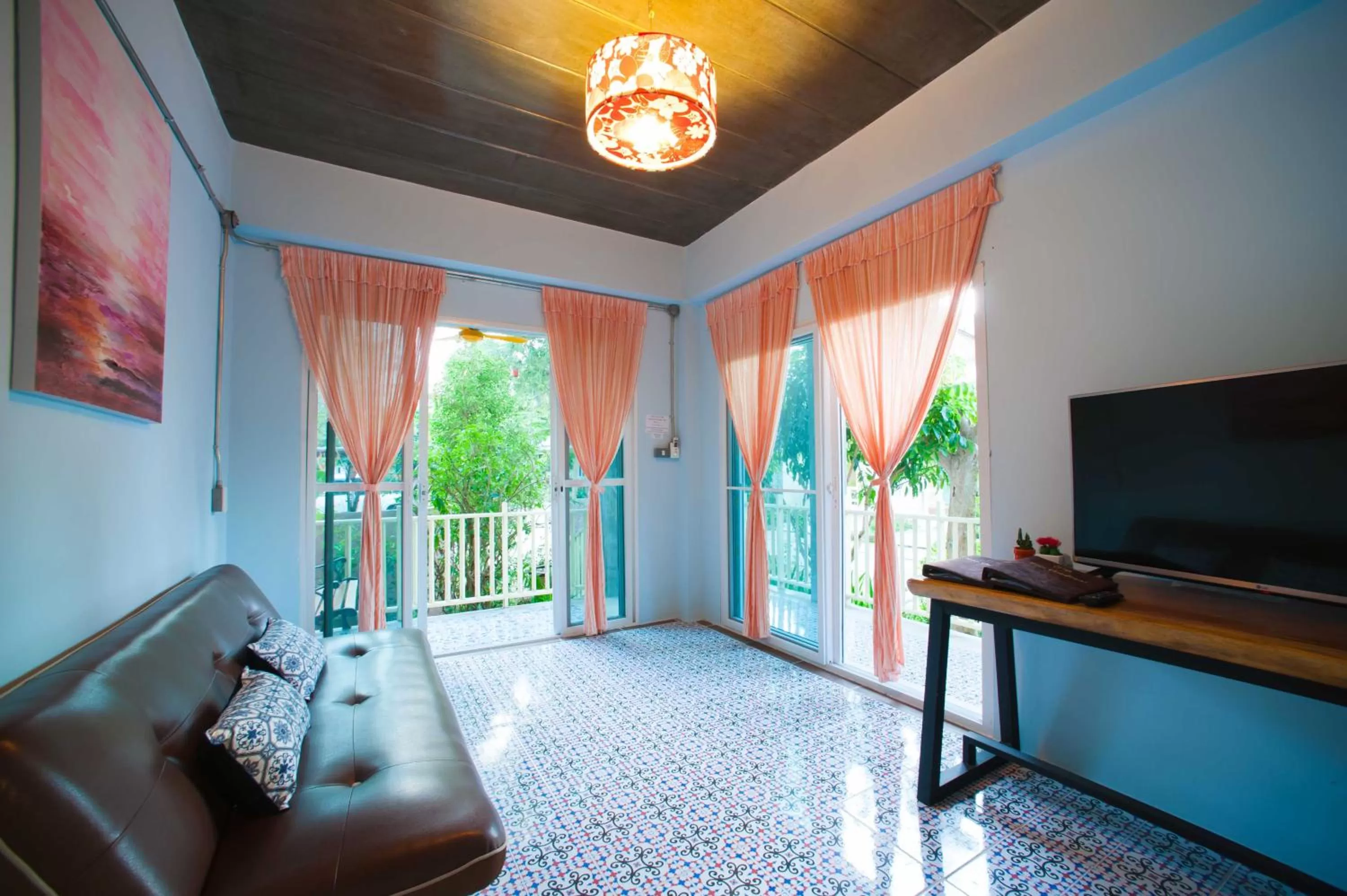 Bedroom in Baan Chokdee Pai Resort