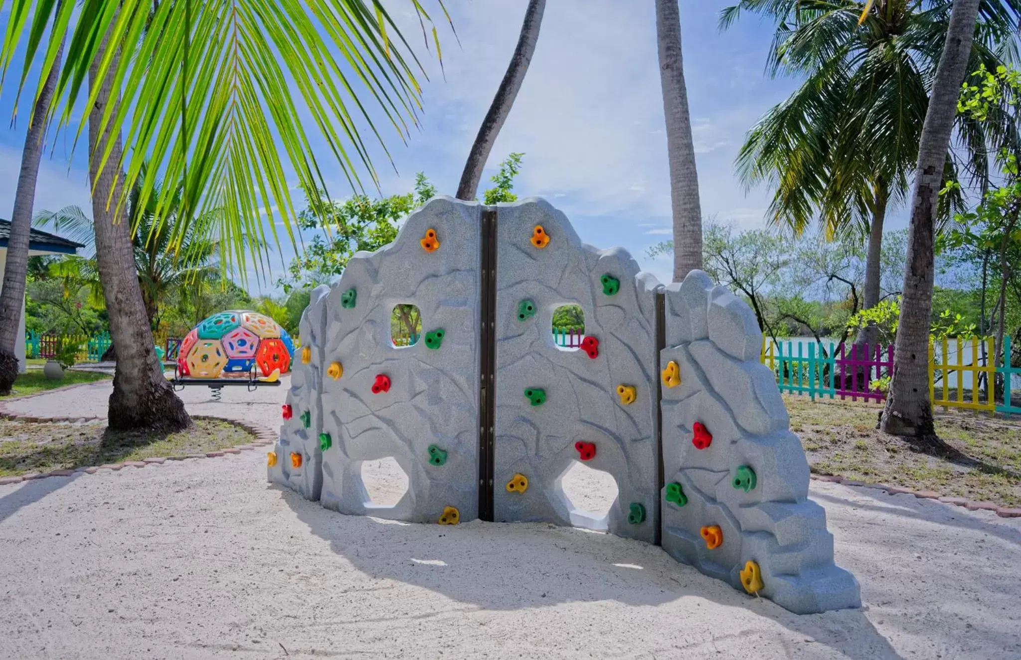 Children play ground in Canareef Resort Maldives