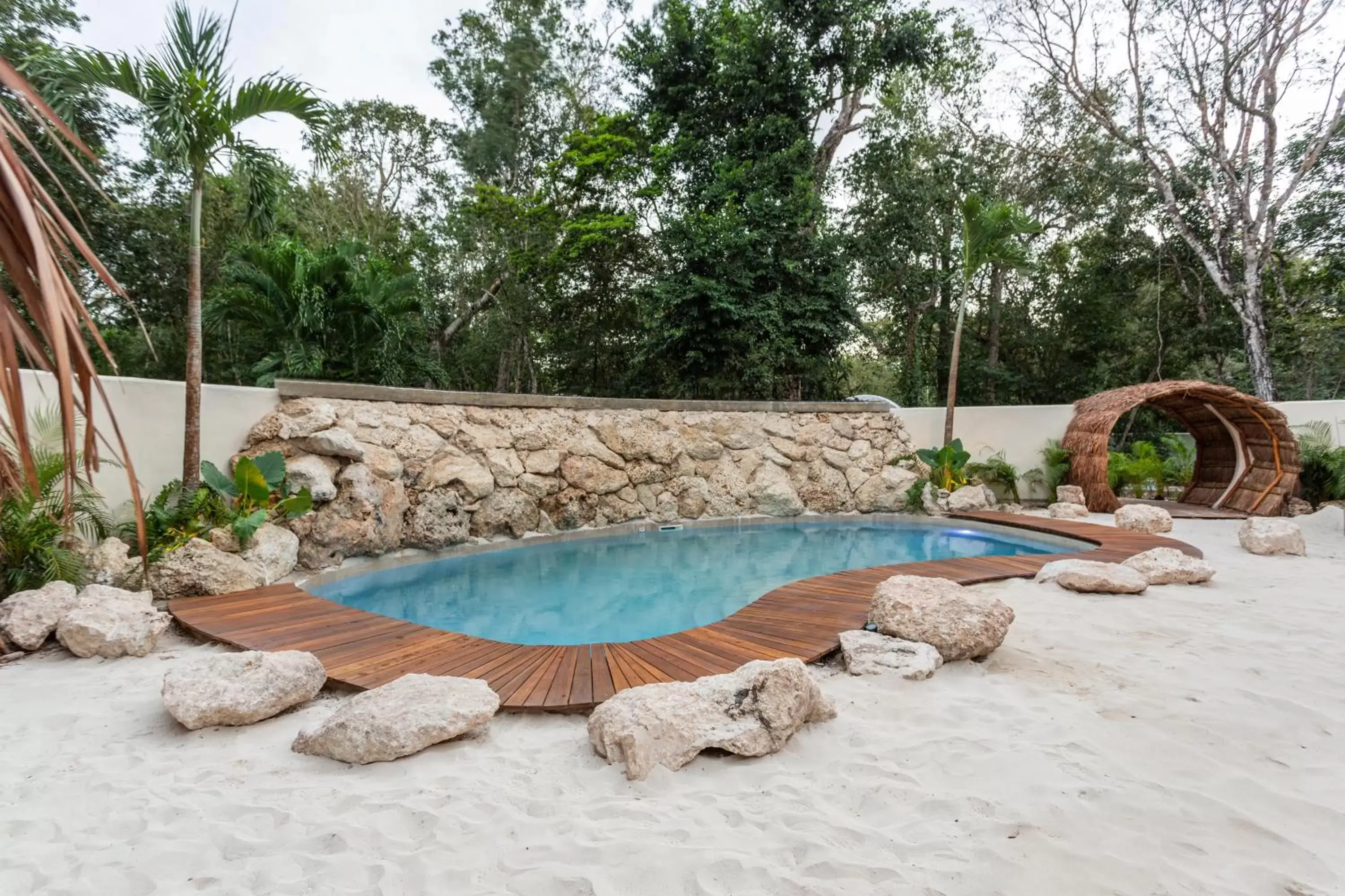 Pool view, Swimming Pool in Oom Bubble Boutique Riviera Cancun