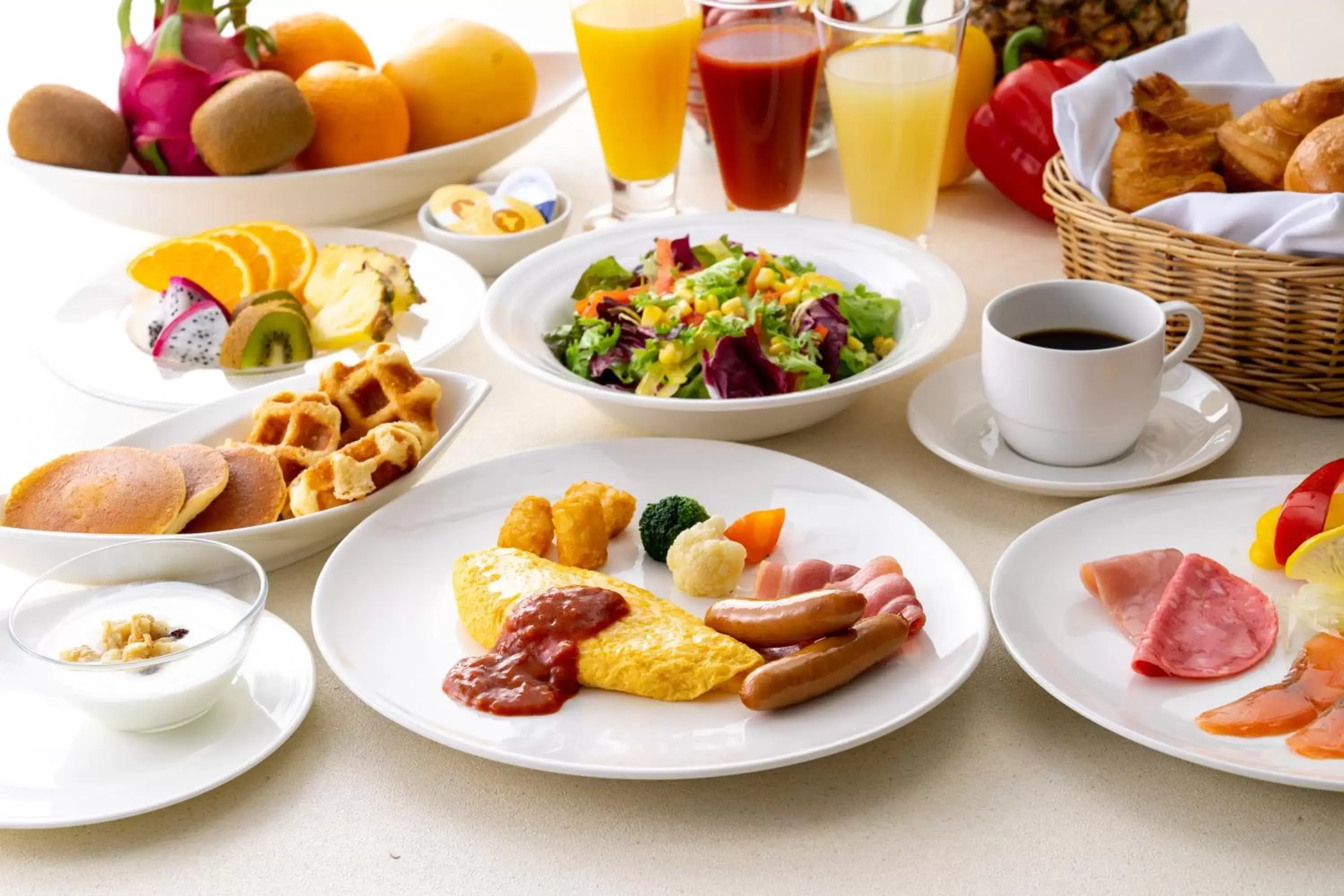 Breakfast in Hotel Nikko Osaka