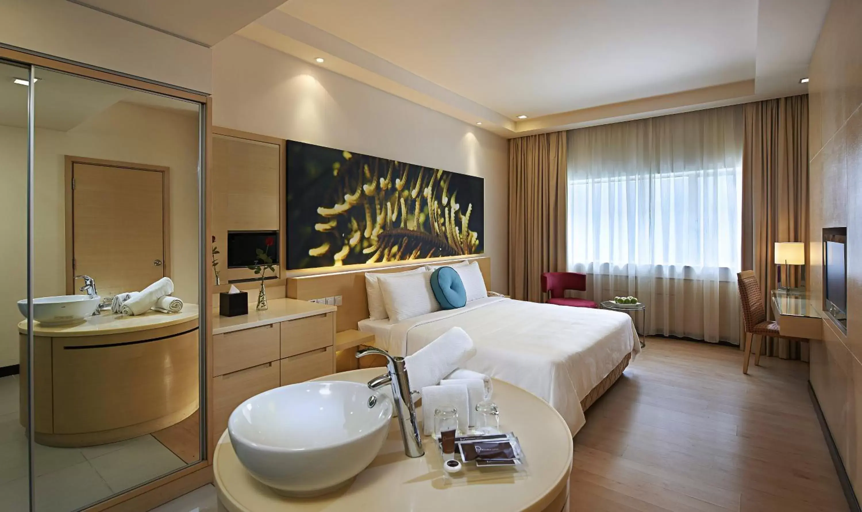 Bed, Bathroom in ANSA Hotel Kuala Lumpur