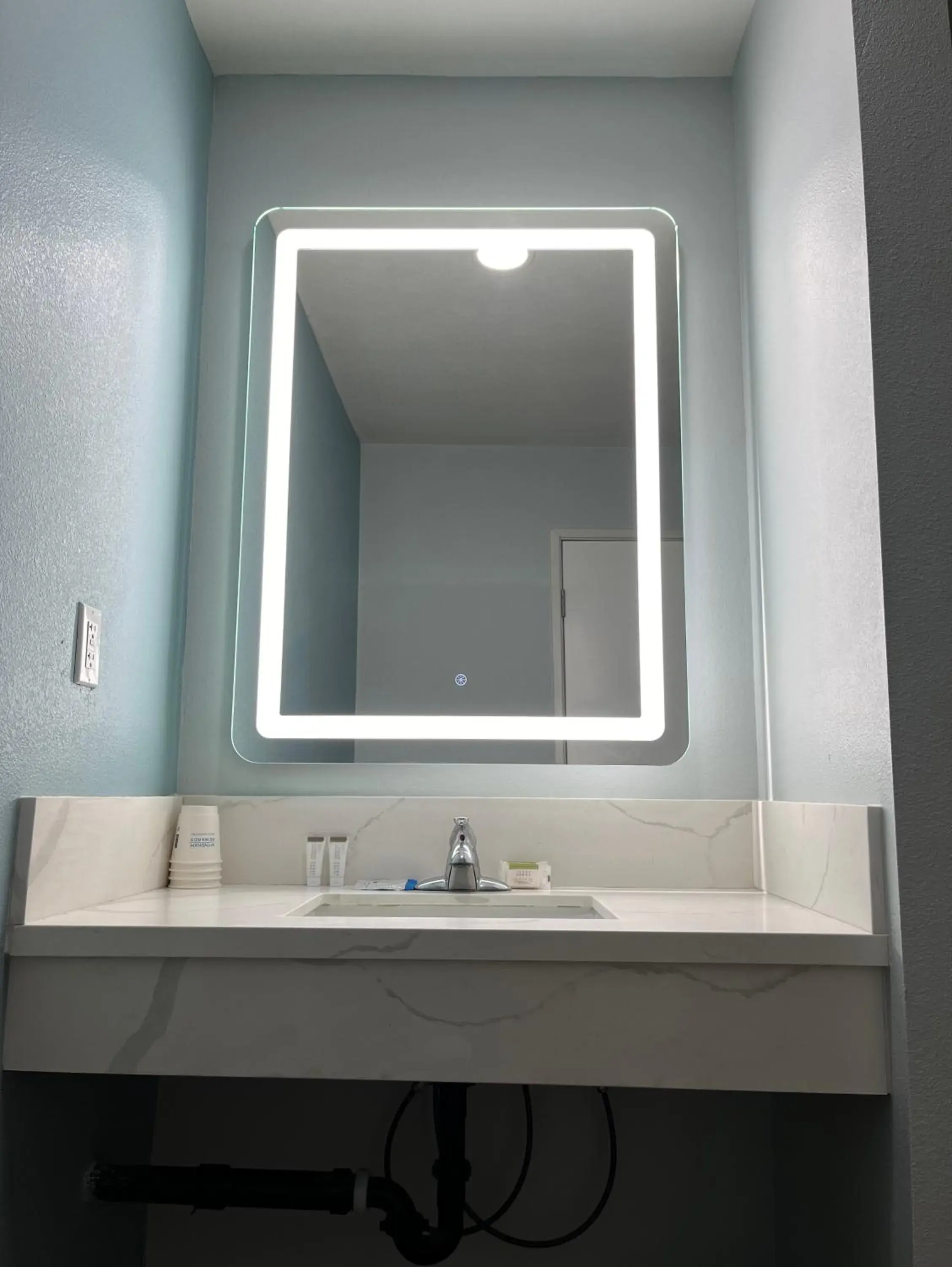 Bathroom in Lemon Tree Motel Bathroom in Lemon Tree Motel