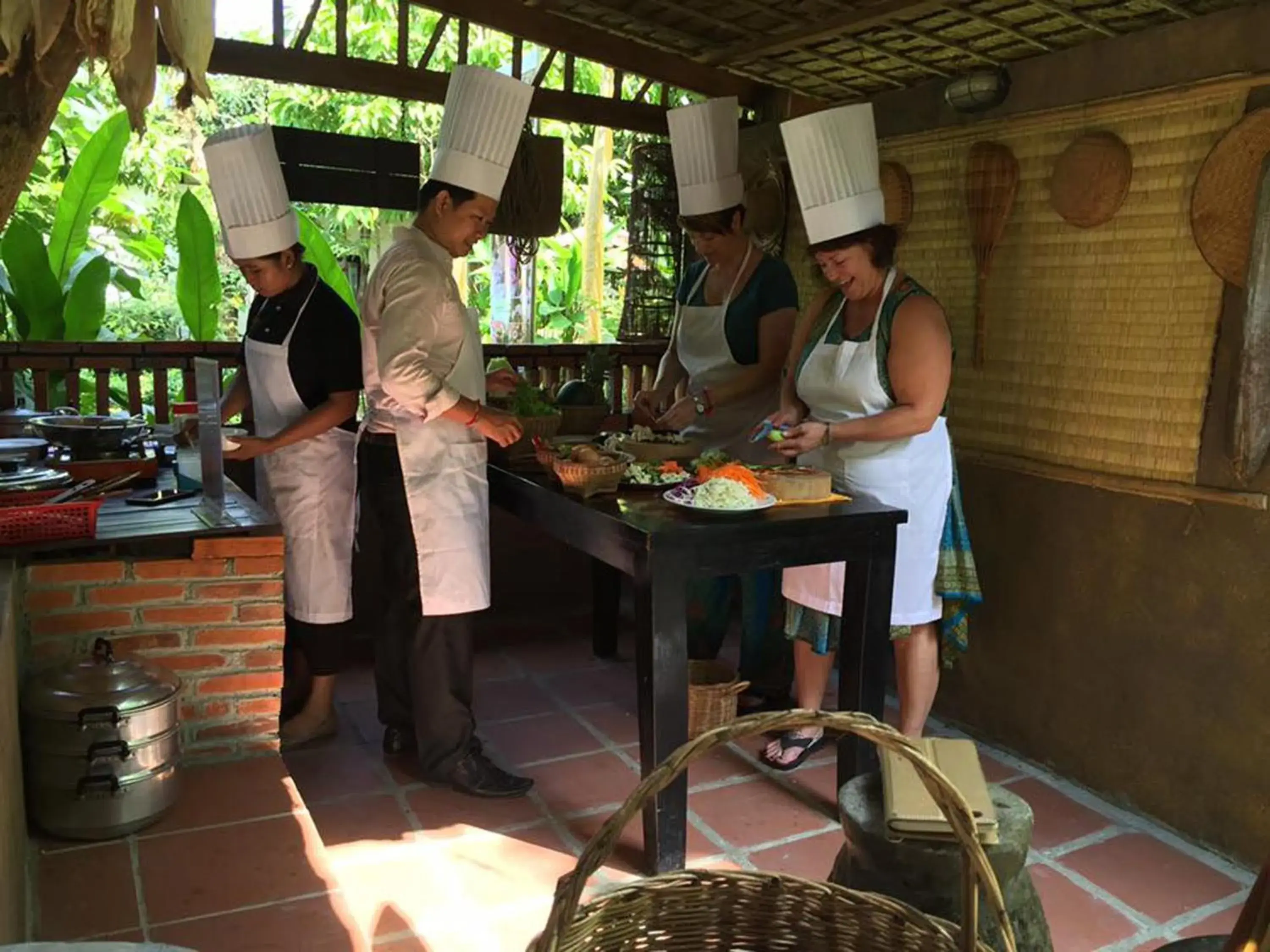 Staff in The Sanctuary Villa Battambang