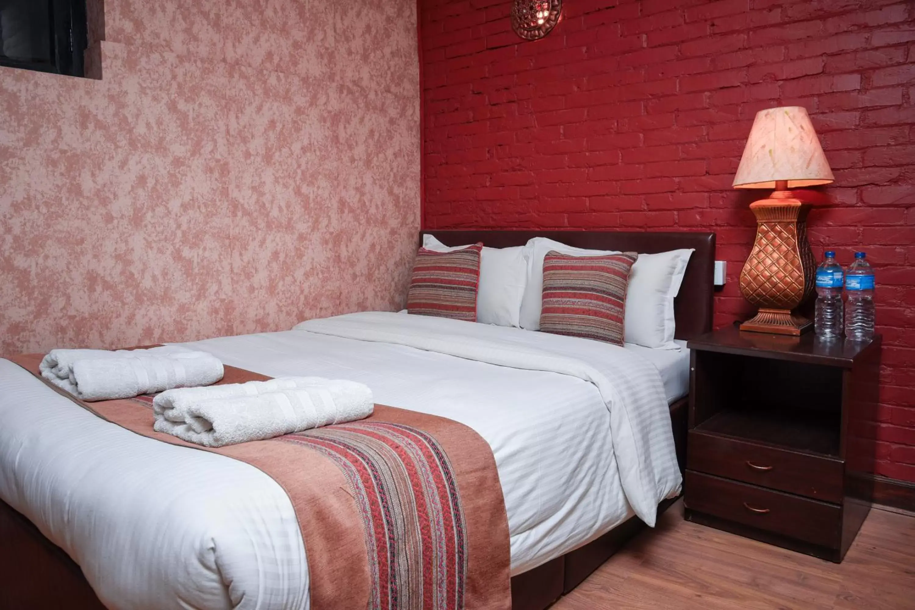 Bed in Nepal Pavilion Inn