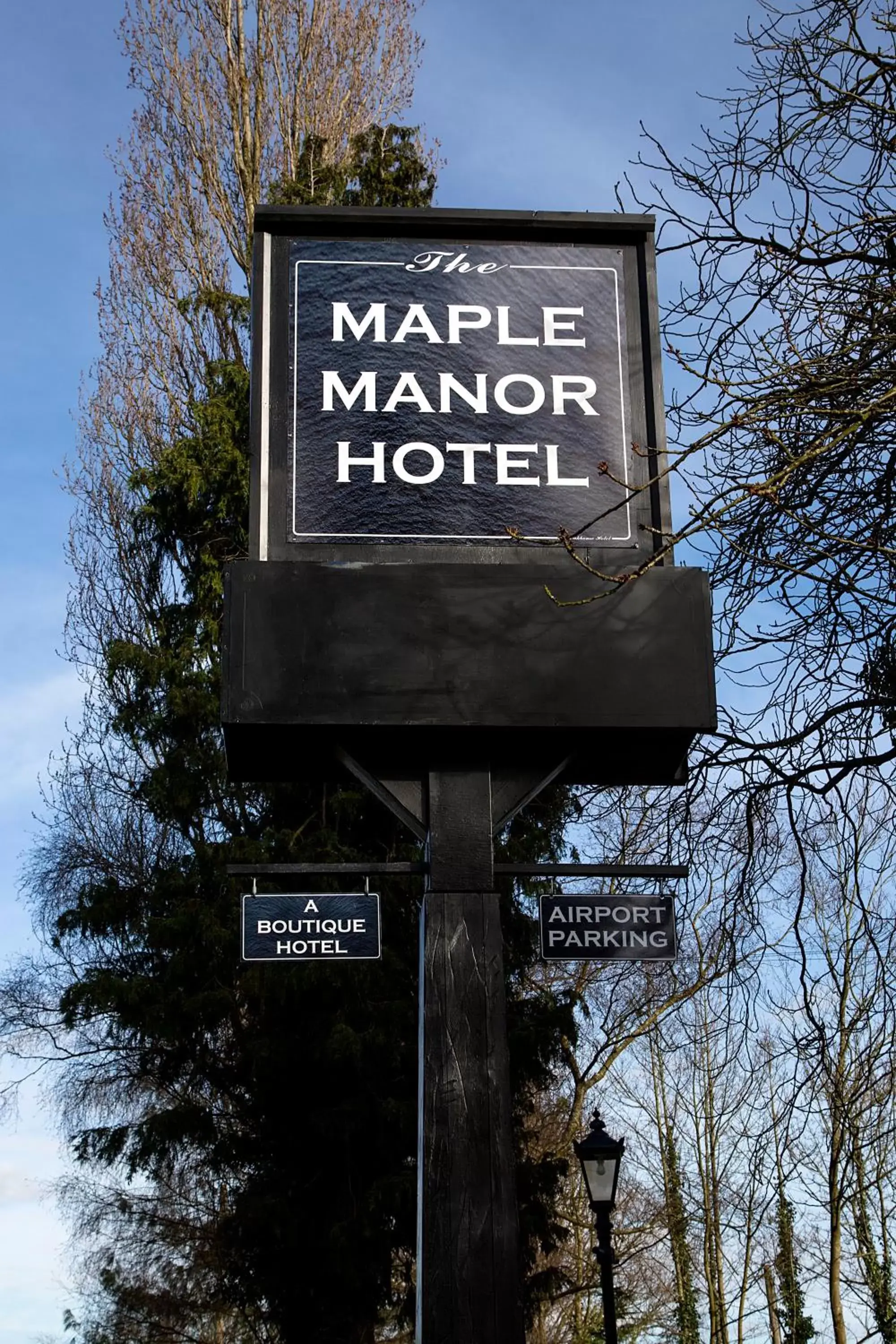 Property logo or sign, Property Logo/Sign in The Maple Manor Hotel and guest holiday parking