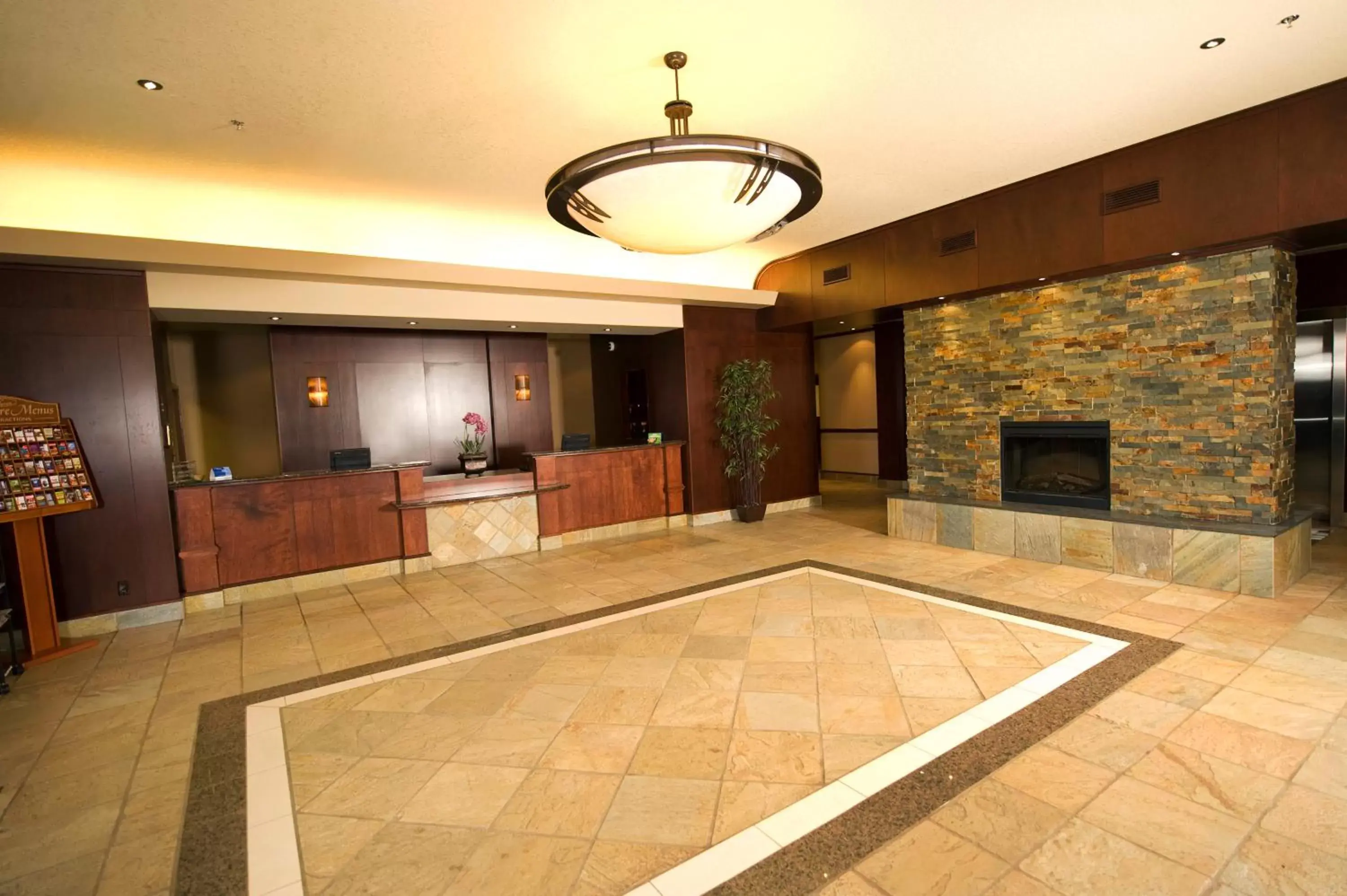 Property building, Lobby/Reception in Holiday Inn Hotel & Suites-West Edmonton, an IHG Hotel