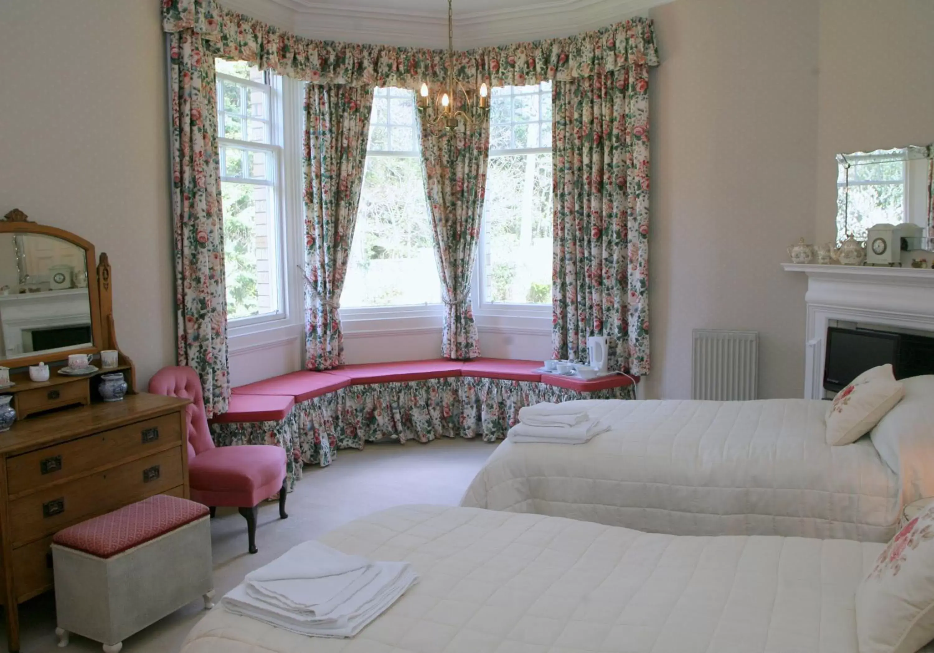 Bed in Kirklands House Melrose Bed and Breakfast