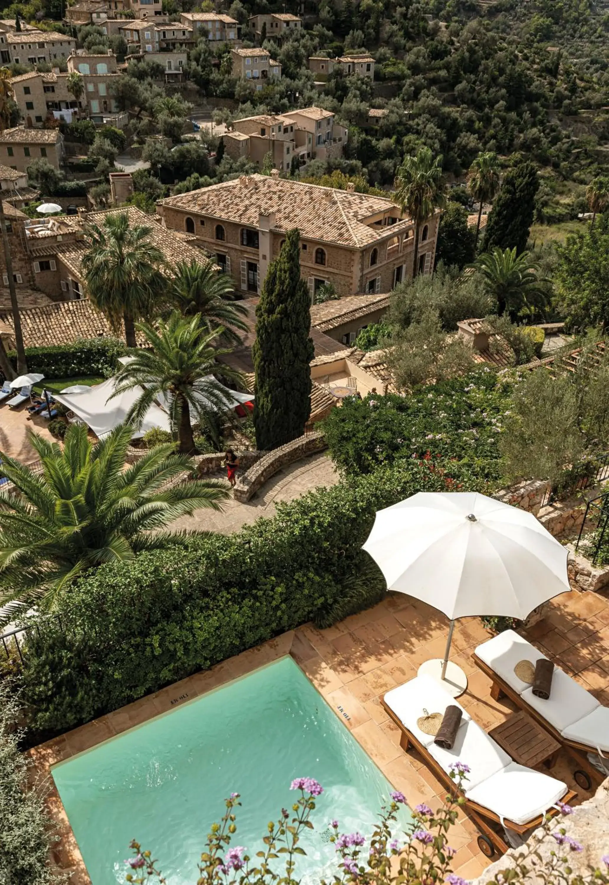 View (from property/room), Pool View in La Residencia, A Belmond Hotel, Mallorca