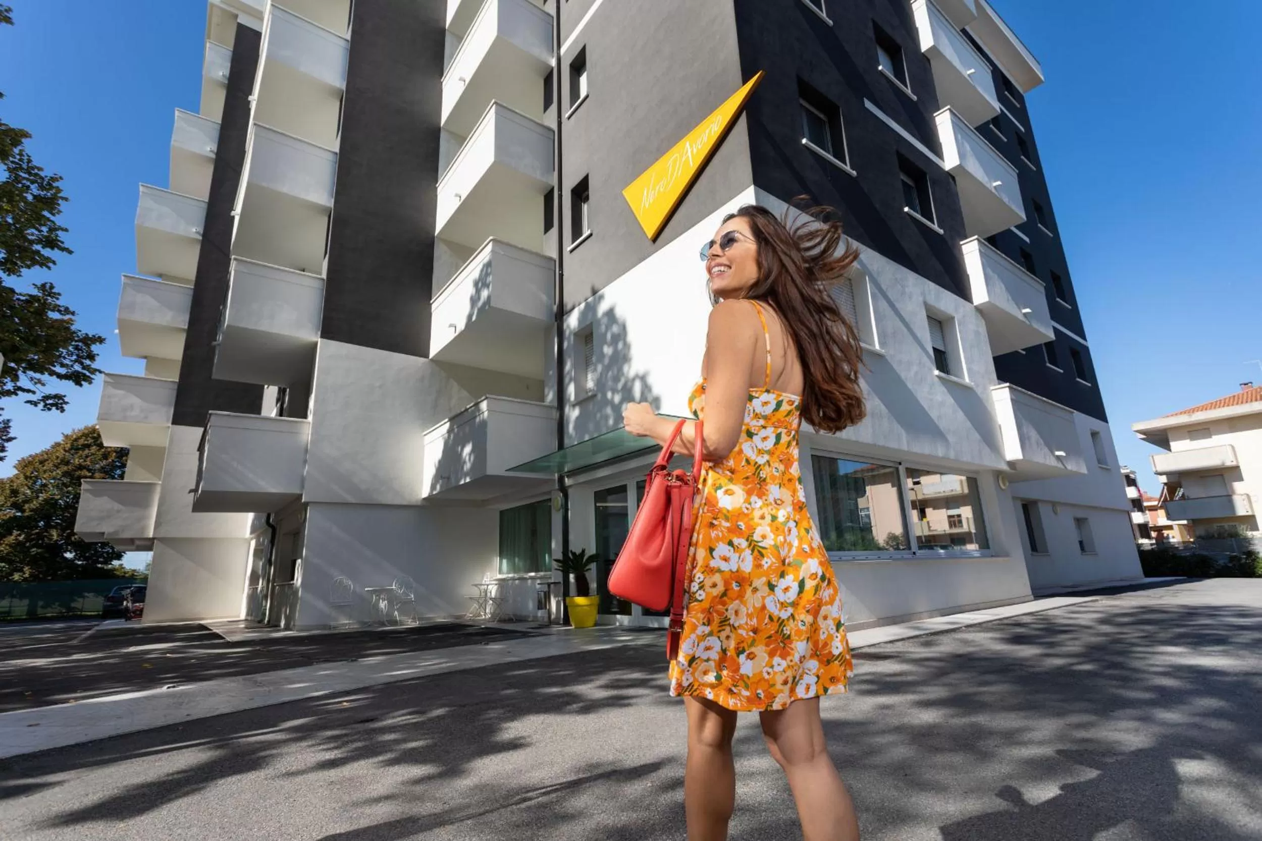 Property building in Nero D'Avorio Aparthotel & SPA