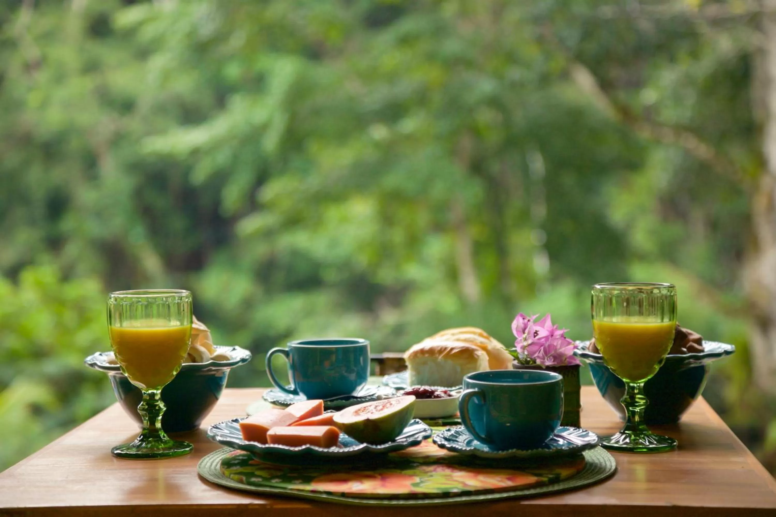 Food and drinks in Pousada Vila do Loro