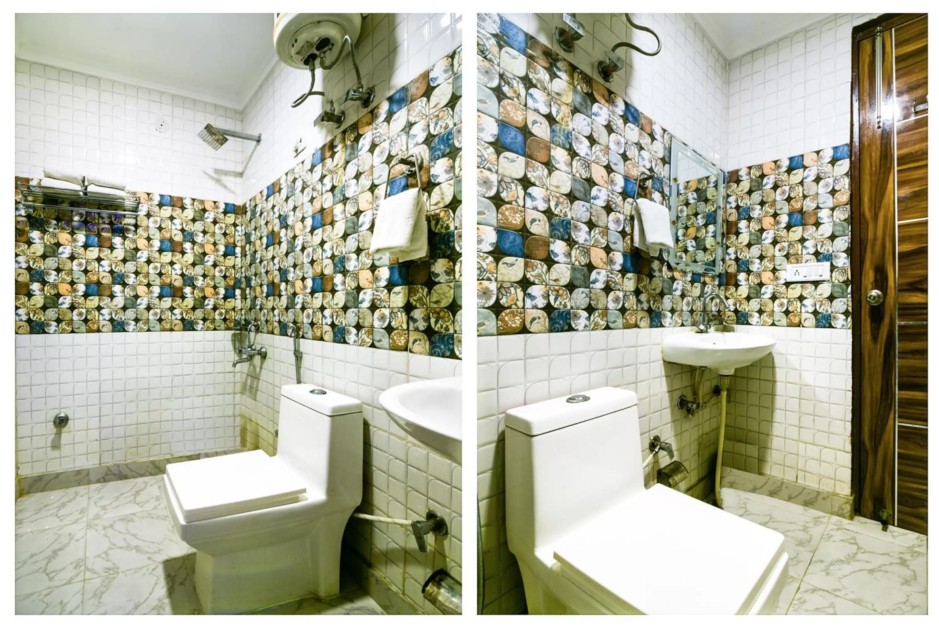 Shower in Hotel Pearl - Mahipalpur Delhi Airport