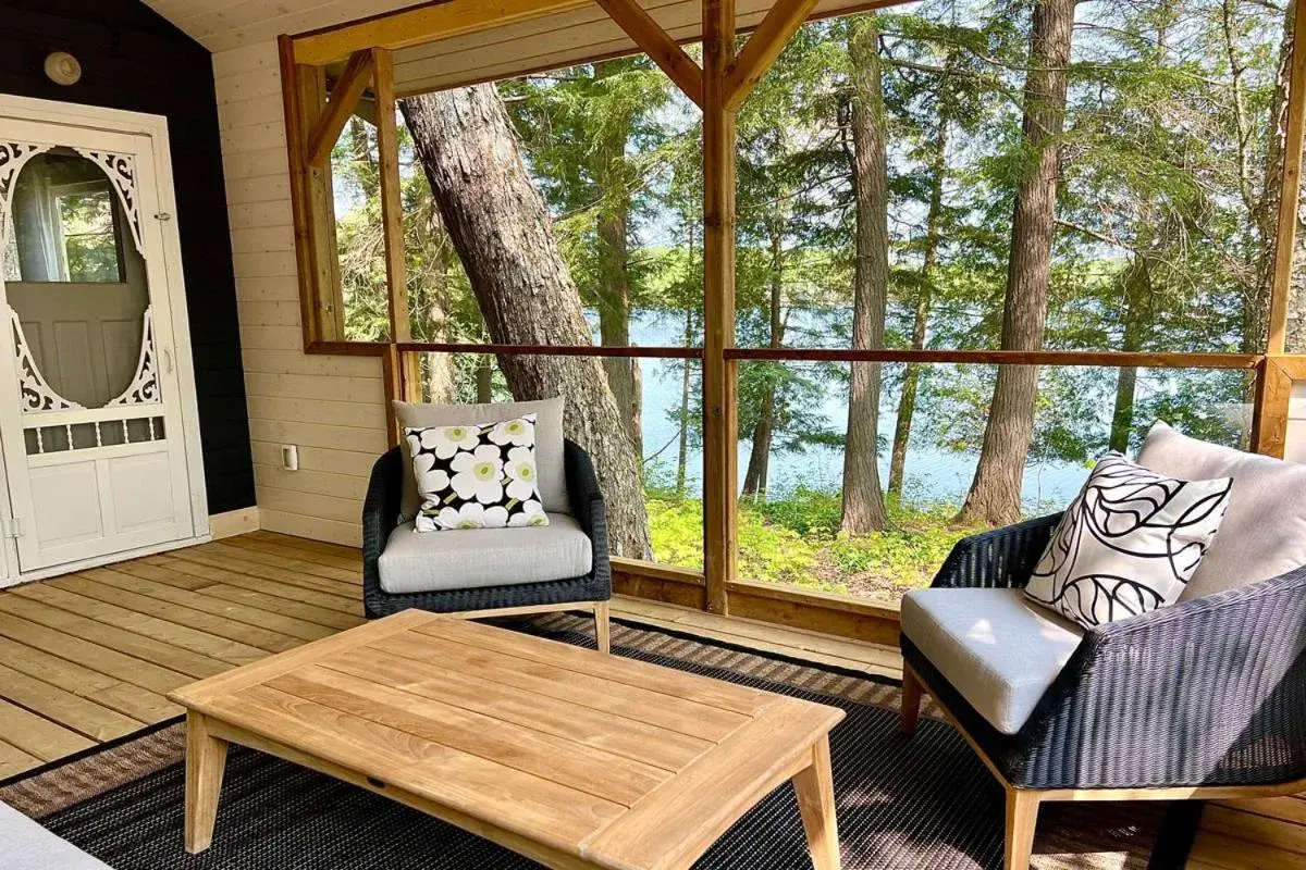 Seating Area in Walker Lake Resort