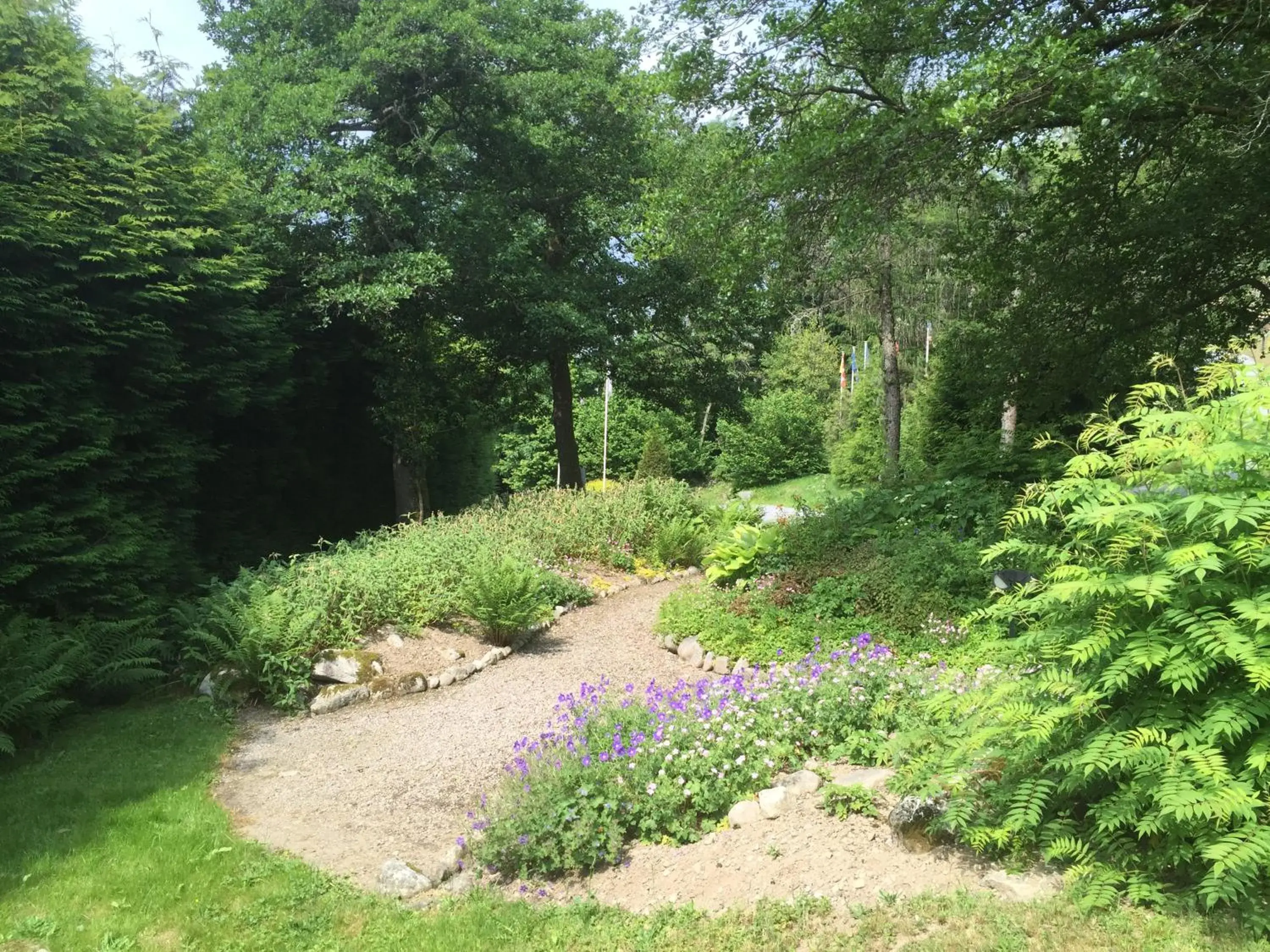 Garden in Le Manoir Au Lac