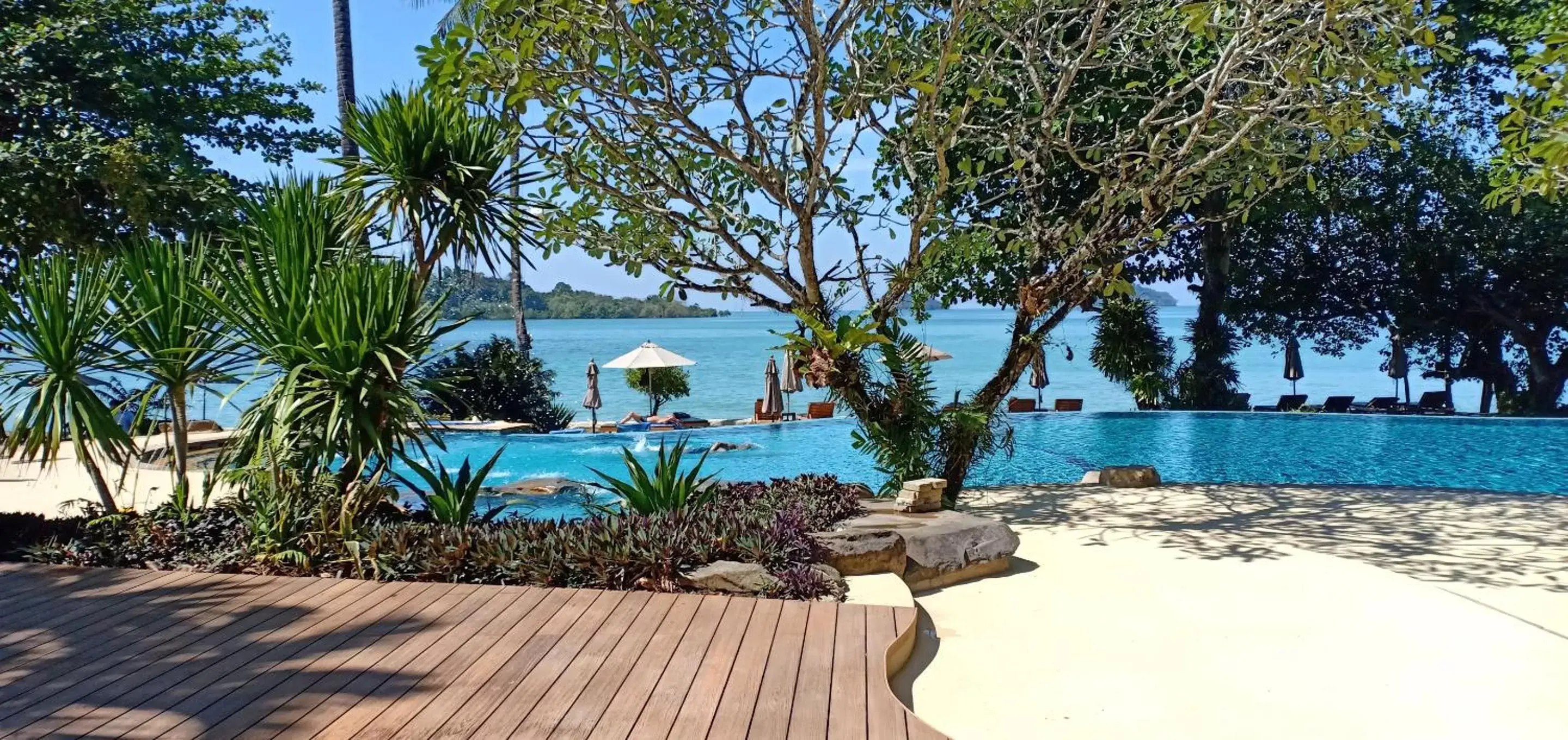 Pool view in SYLVAN Koh Chang Pool view in SYLVAN Koh Chang