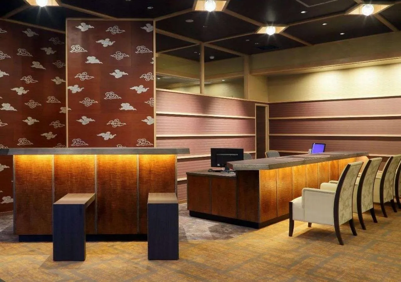 Lobby or reception in Hakodate Hotel Banso