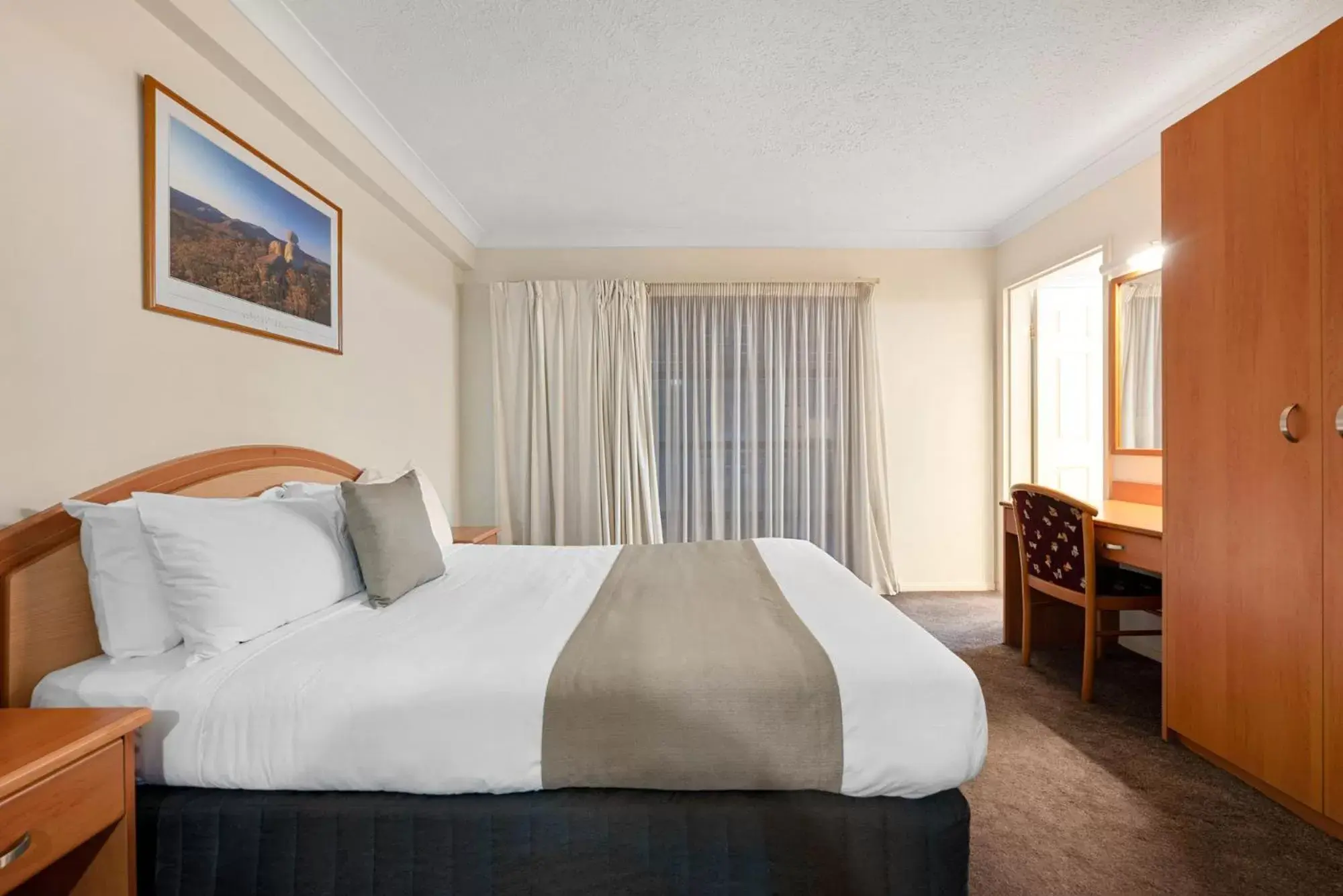 Bed in Pegasus Motor Inn and Serviced Apartments Bed in Pegasus Motor Inn and Serviced Apartments