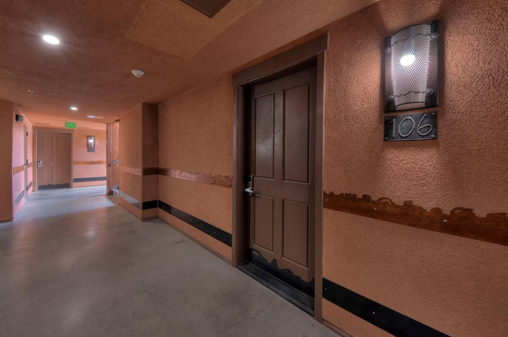 Floor plan in The Gonzo Inn