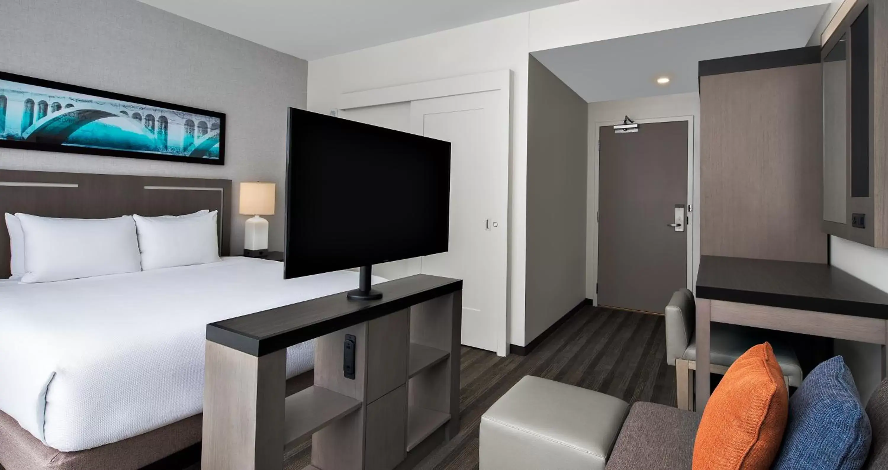 One-Bedroom King Suite with Sofa Bed - Riverfront in Hyatt House Washington DC/The Wharf