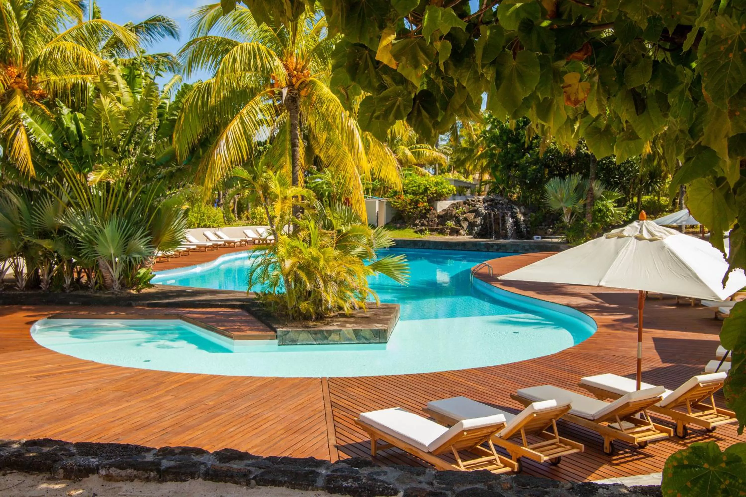 Swimming pool in Solana Beach Mauritius - Adults Only