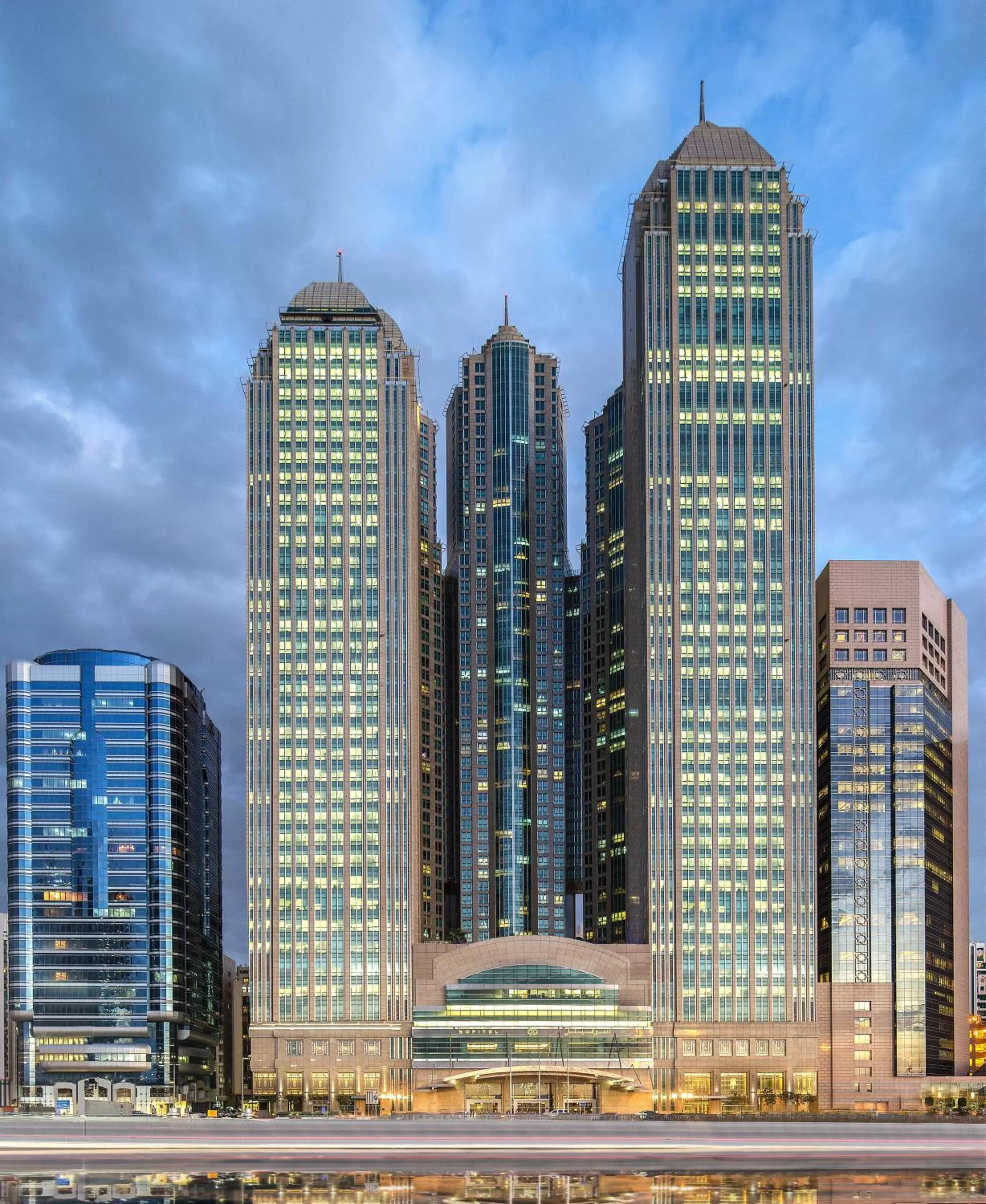 Facade/entrance in Sofitel Abu Dhabi Corniche