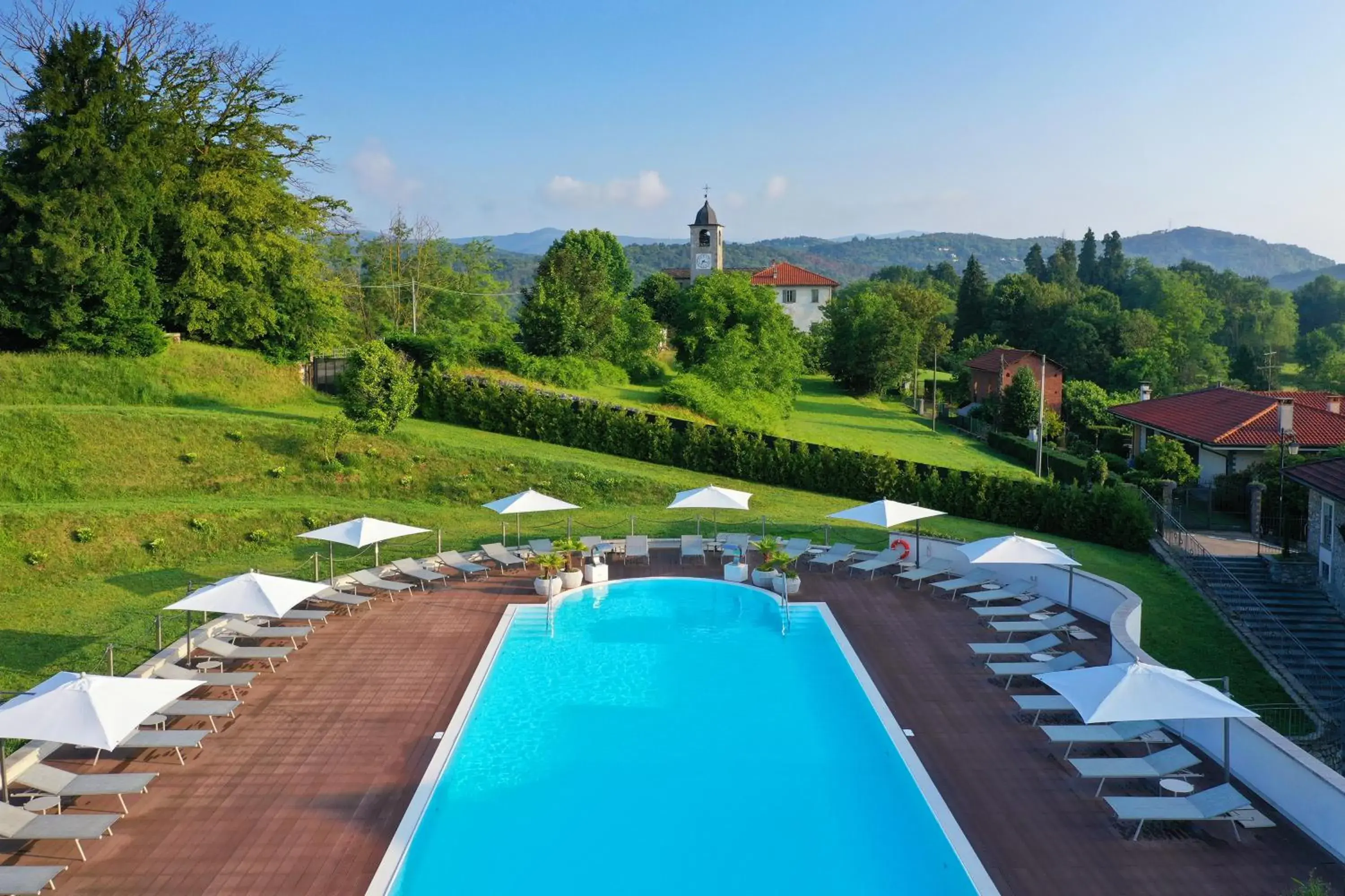 Swimming pool, Pool View in Castello Dal Pozzo Hotel