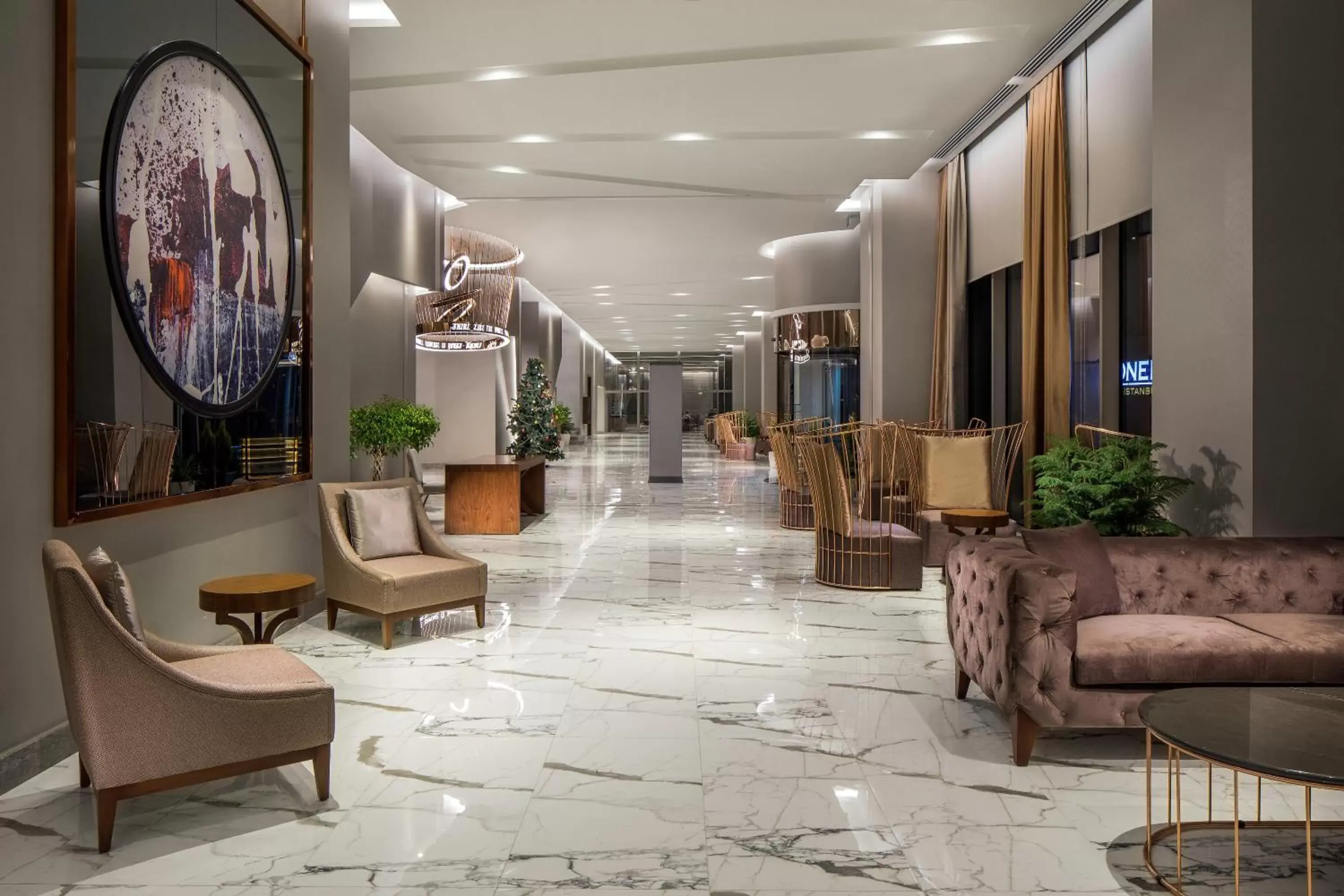 Night, Lobby/Reception in Lionel Hotel Istanbul