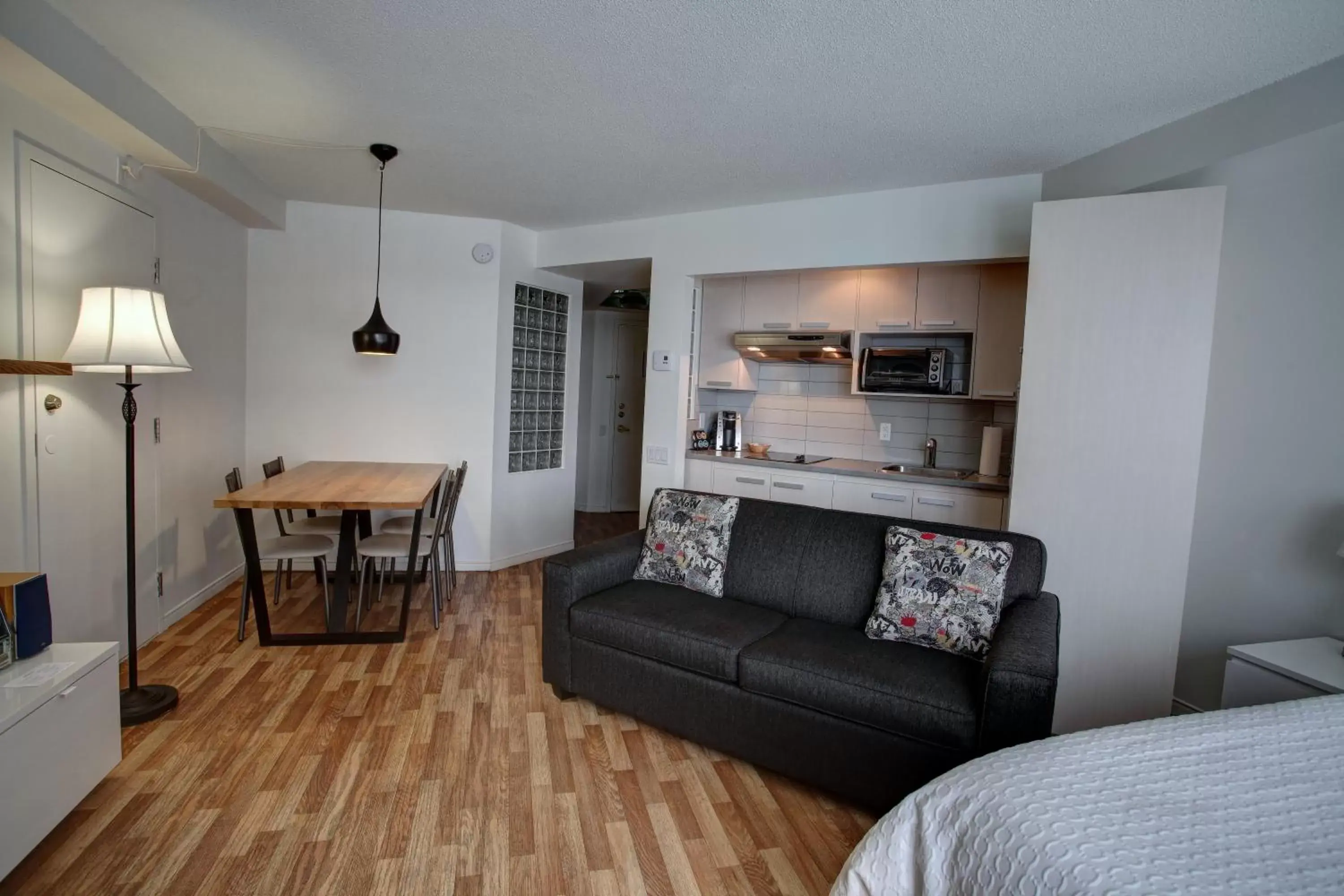 Seating Area in Hébergement Mont-Ste-Anne Condos