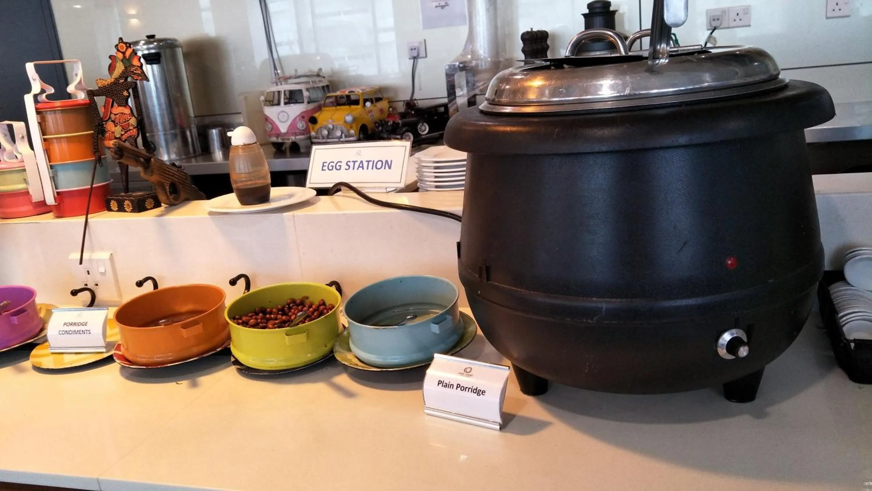 Buffet breakfast in Hotel Transit Kuala Lumpur