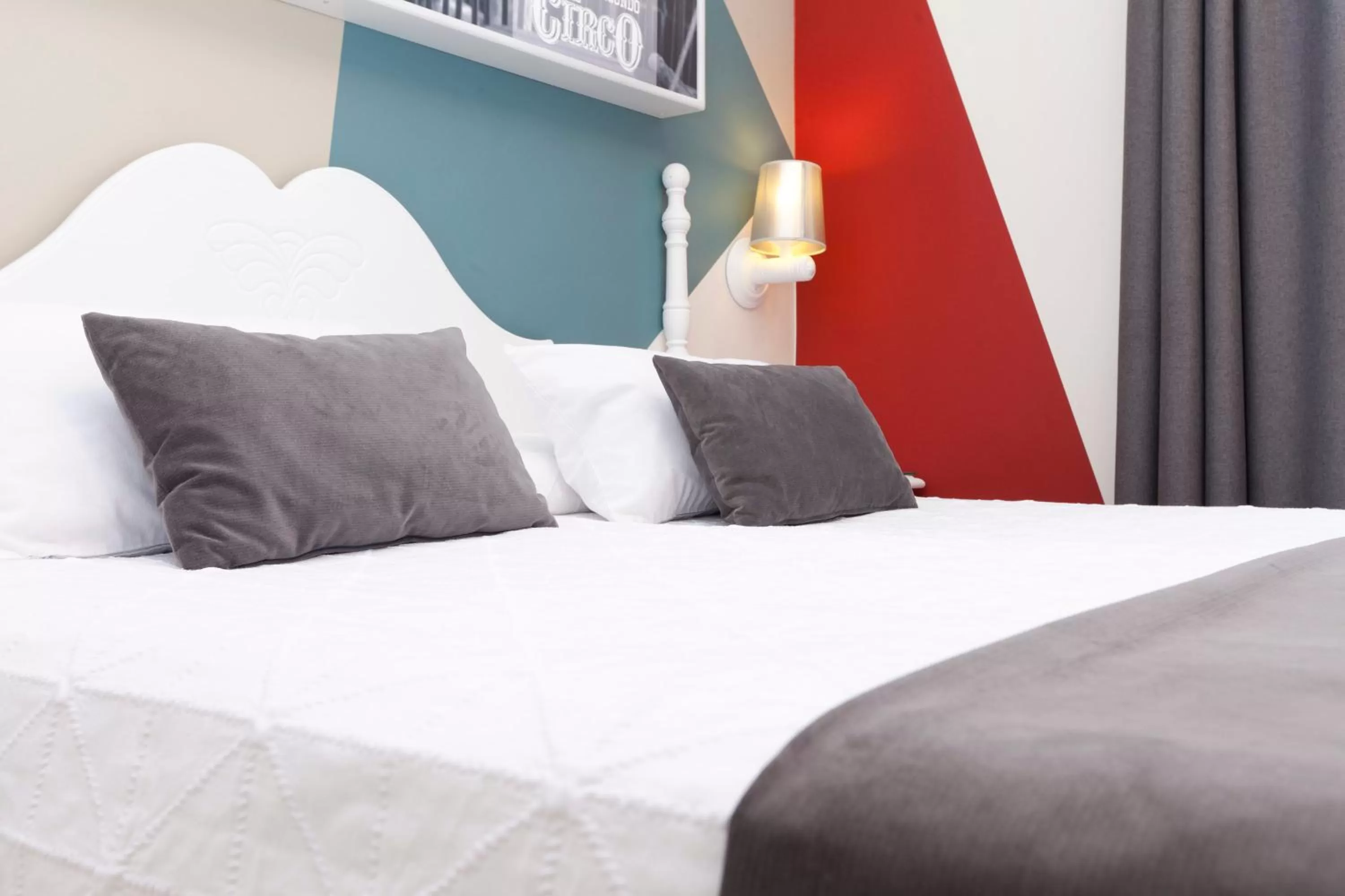 Bed in Hotel Carlos V