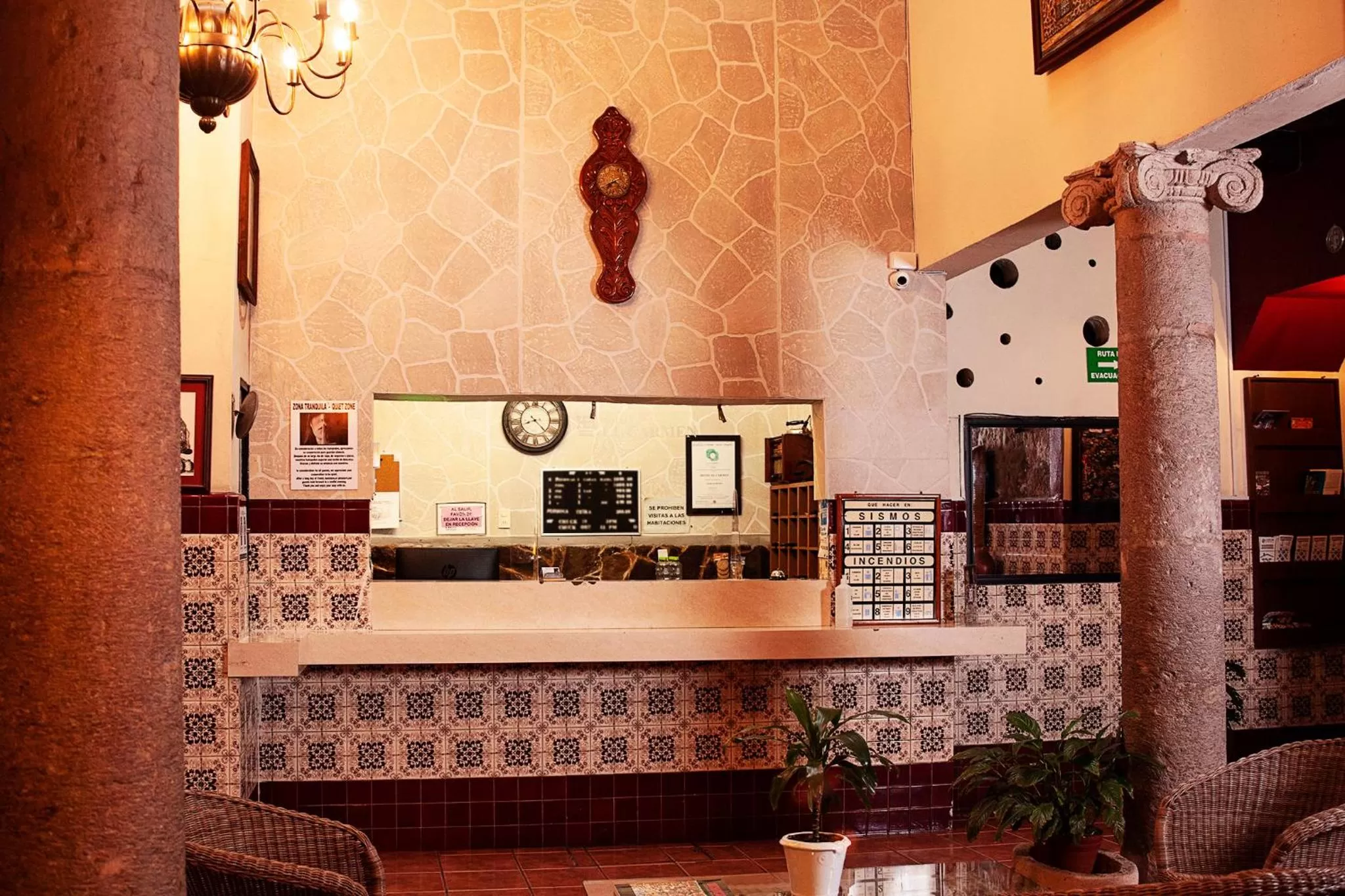 Property building in Hotel el Carmen, Morelia