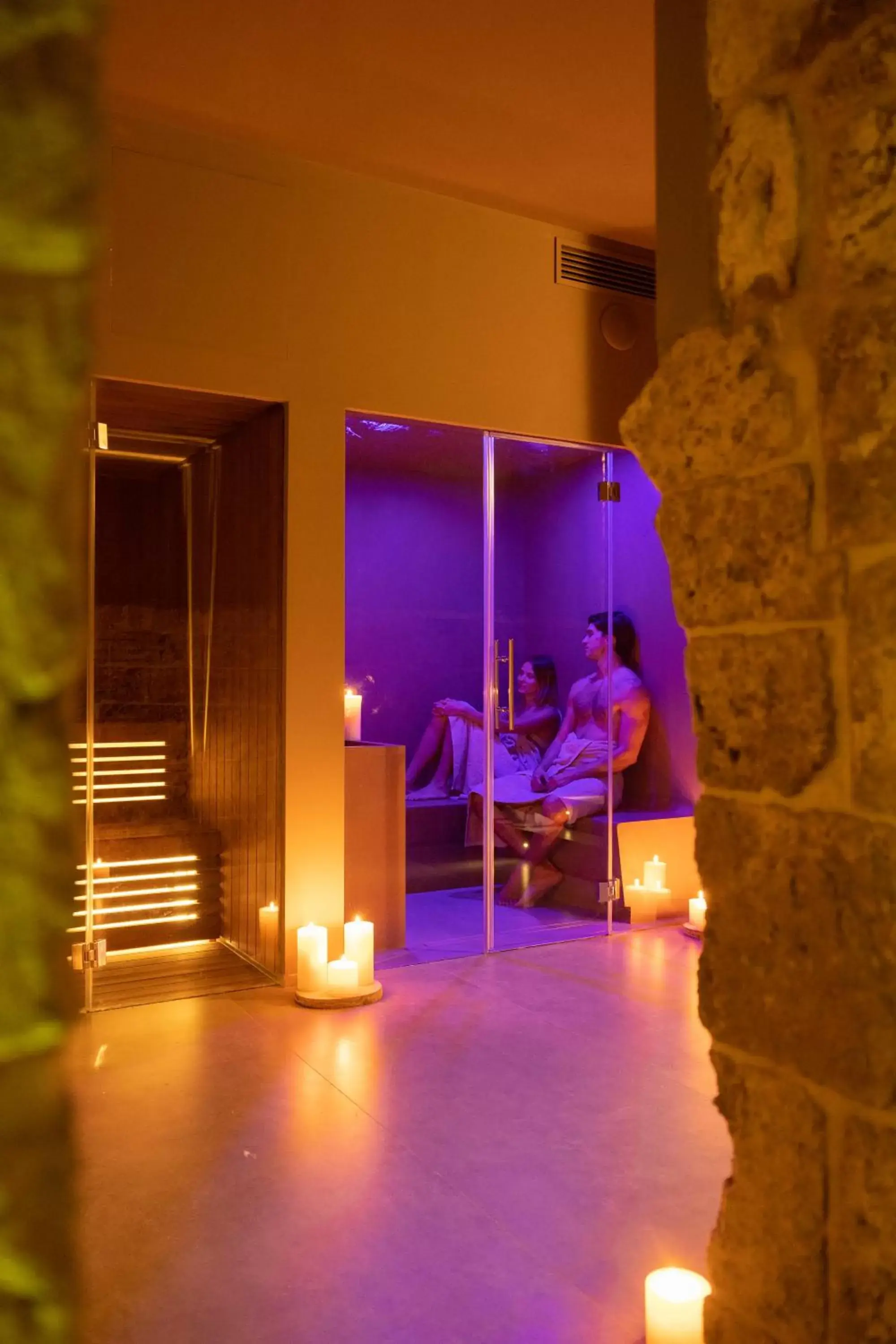 Sauna in VIS Urban Suites&Spa