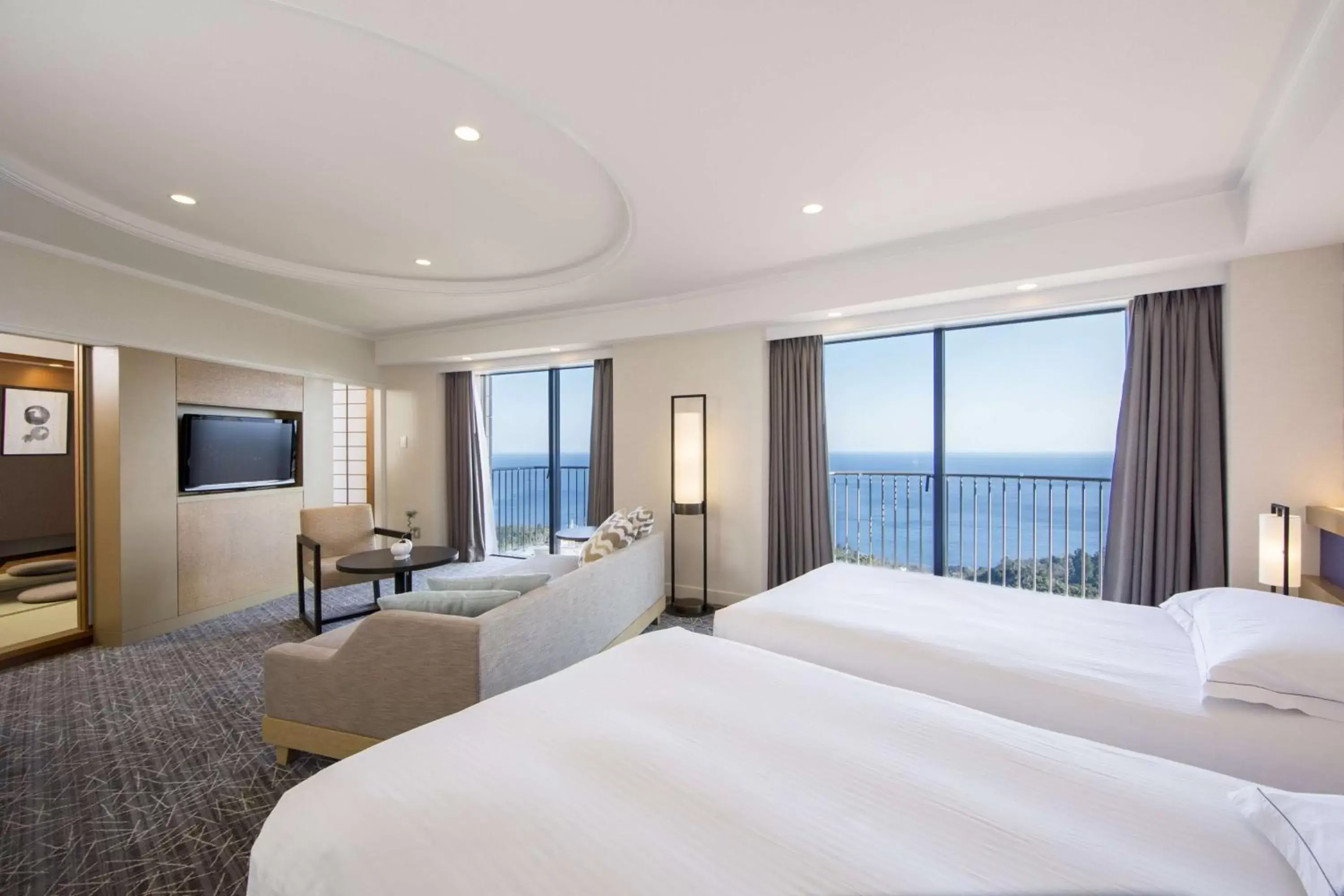 Bedroom in Hilton Odawara Resort & Spa
